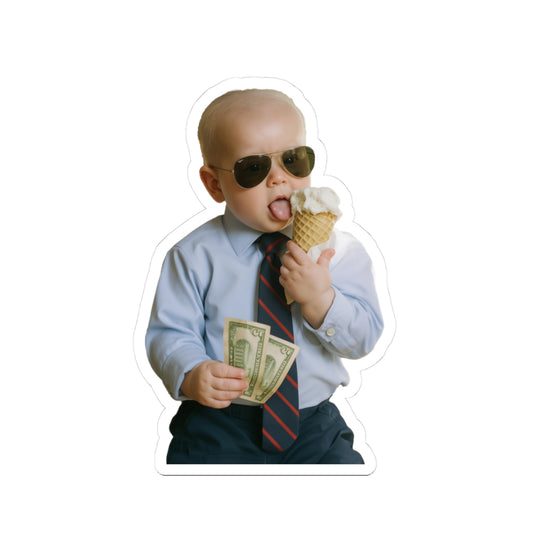 Just a Kid from Scranton… with Ice Cream Sticker - Joseph R. (Joe) Biden Jr.