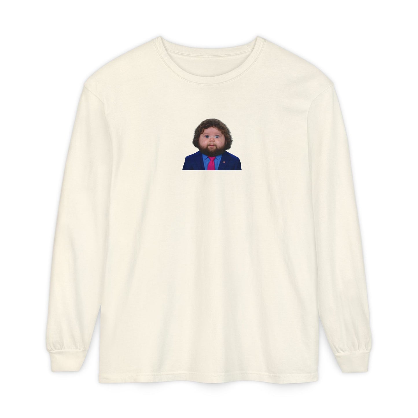 Unholy Mullet That Defies Physics Long Sleeve Shirt - JD Vance