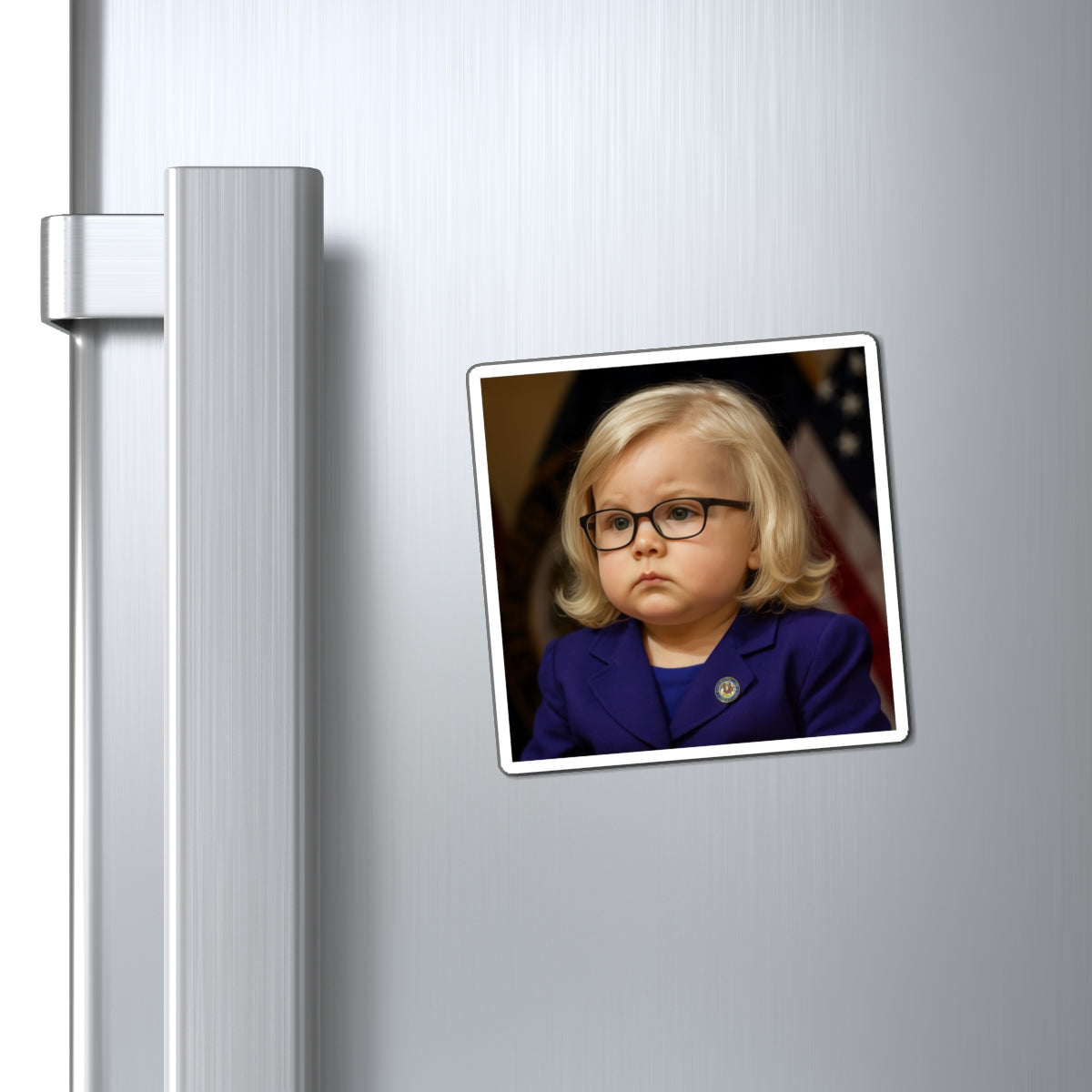 Fridge Oath: Clings To The Facts Magnet - Liz Cheney