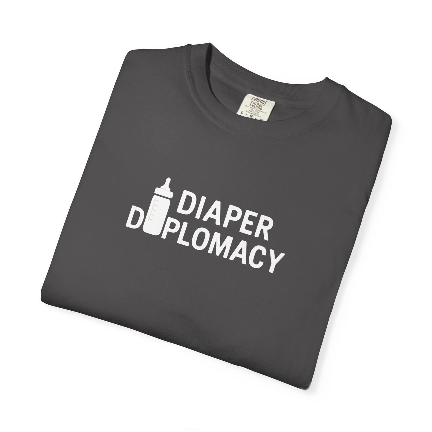 Diaper Diplomacy — Podium Baby Tee