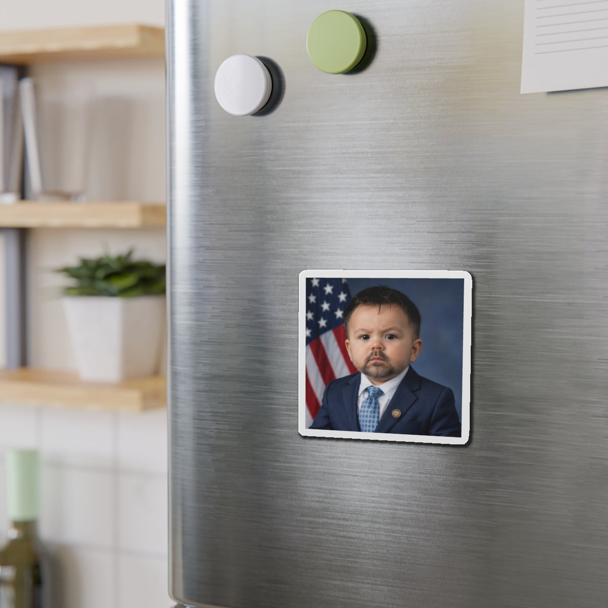 Baby Morgan's Magnetic Personality Magnet - Morgan Latrell