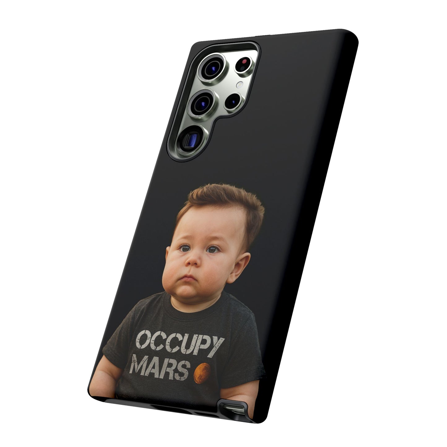 Pocket Payload: Dual-Layer Mars Readiness Phone Case - Elon Musk