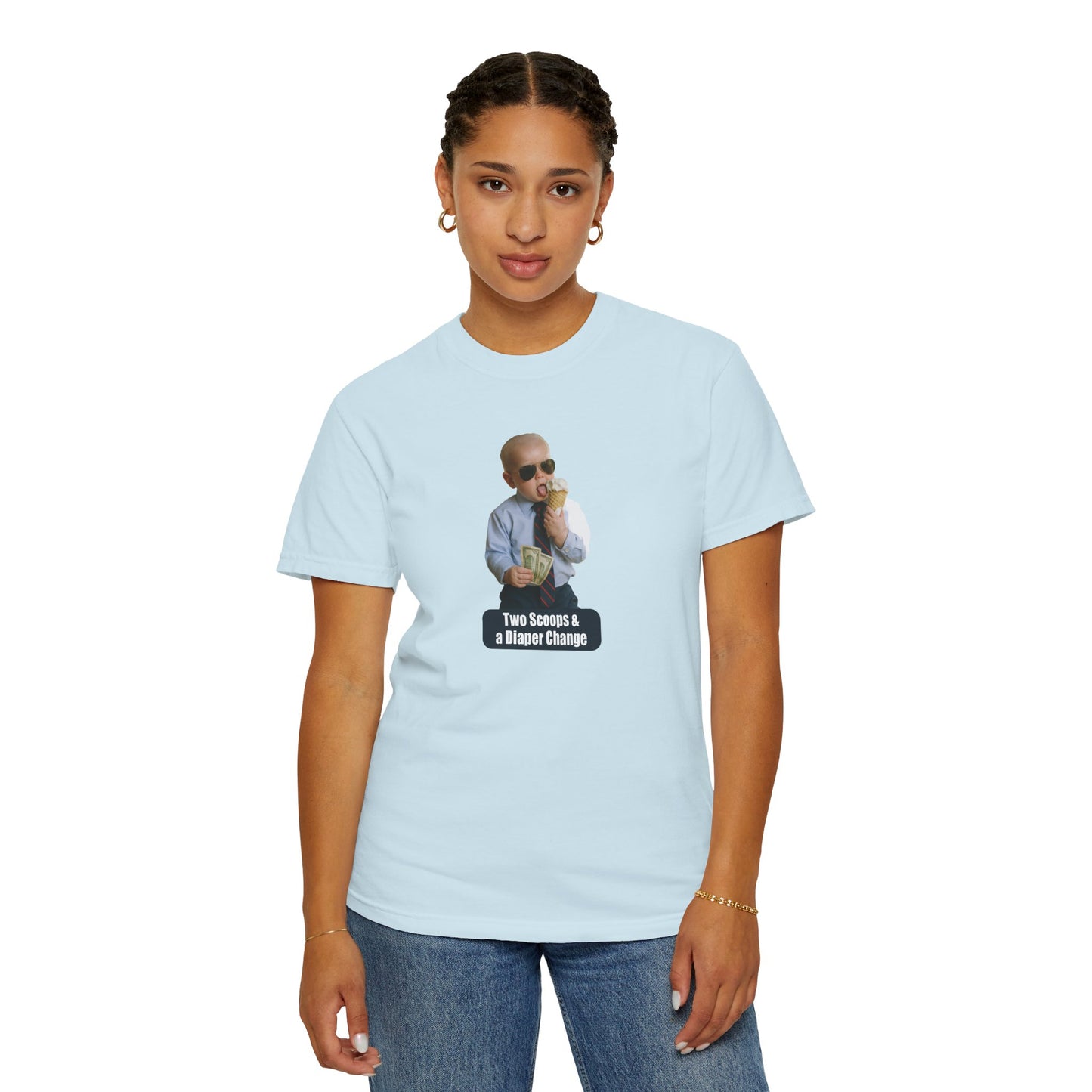 Two Scoops & a Diaper Change – Joe Biden Presidential Tee