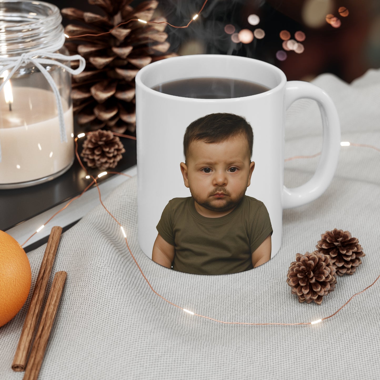 Still Here, Still Sippin’ — 11oz Courage Cup - Volodymyr Zelenskyy