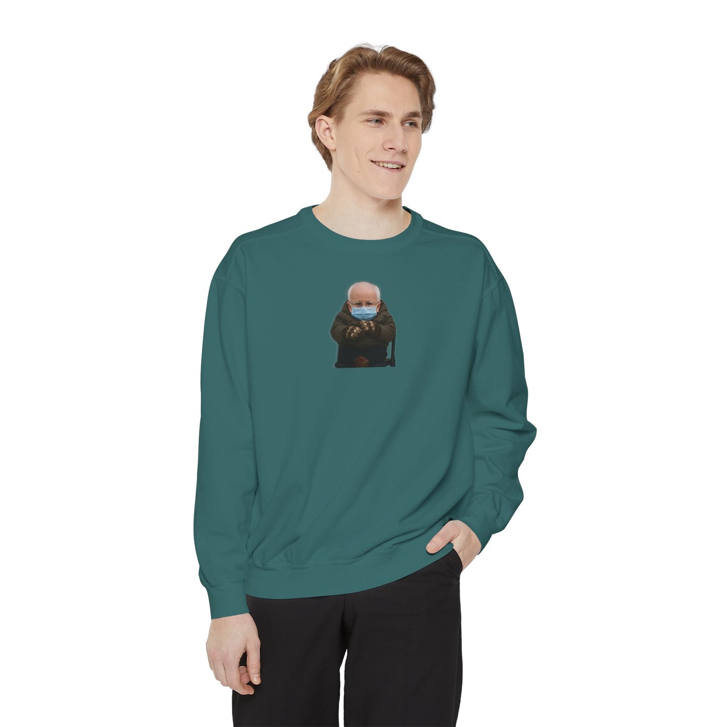 Mittens Crewneck Sweatshirt -Bernie Sanders