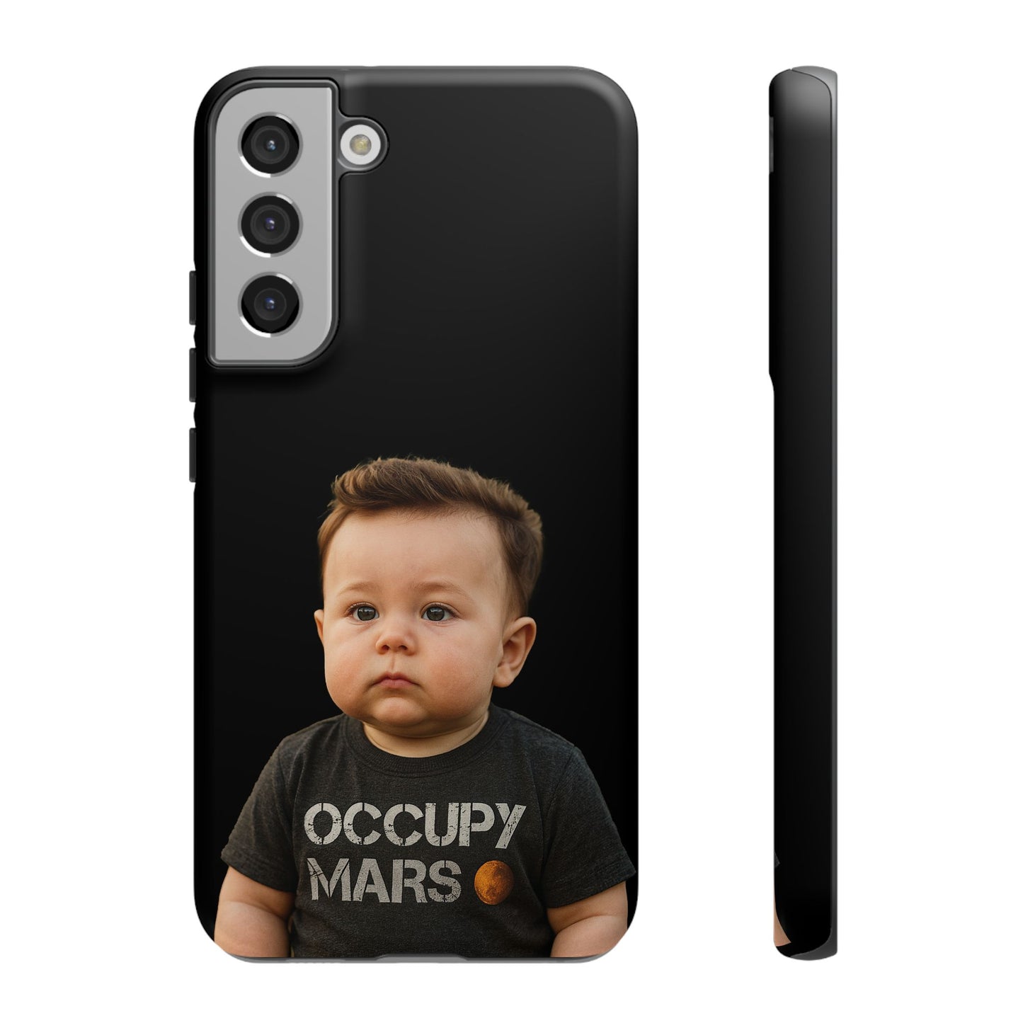 Pocket Payload: Dual-Layer Mars Readiness Phone Case - Elon Musk