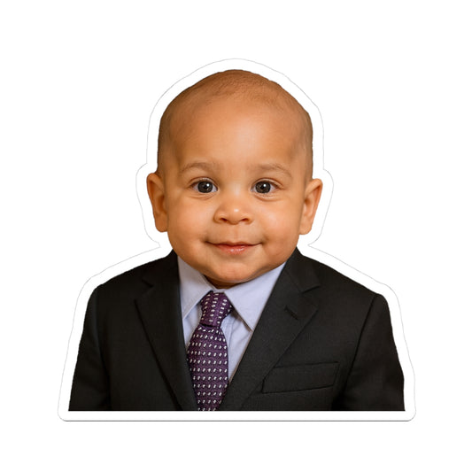 Stick With Me, I’ll Talk Forever Sticker - Cory Booker