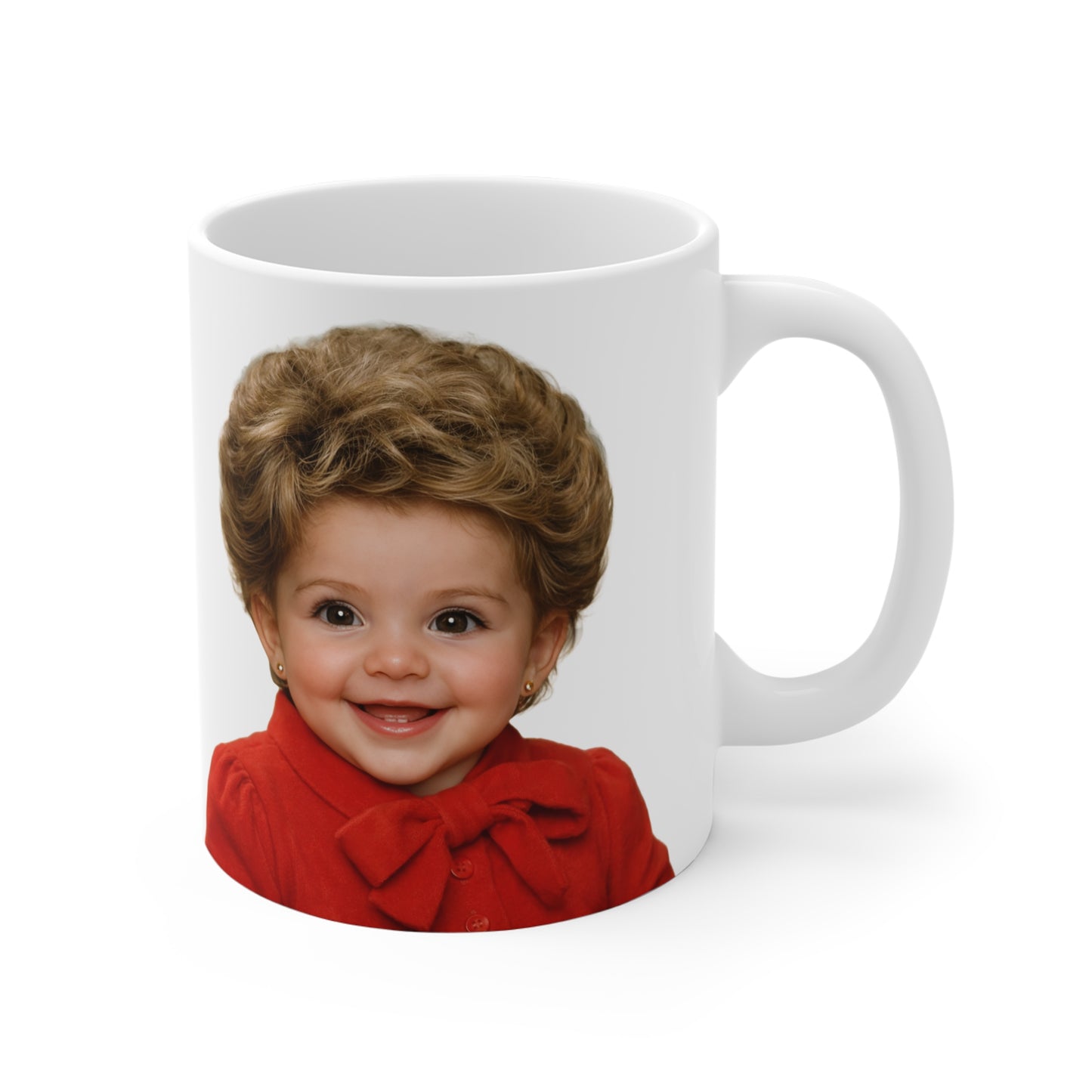 "Just Say No" (to Decaf) Mug - Nancy Reagan