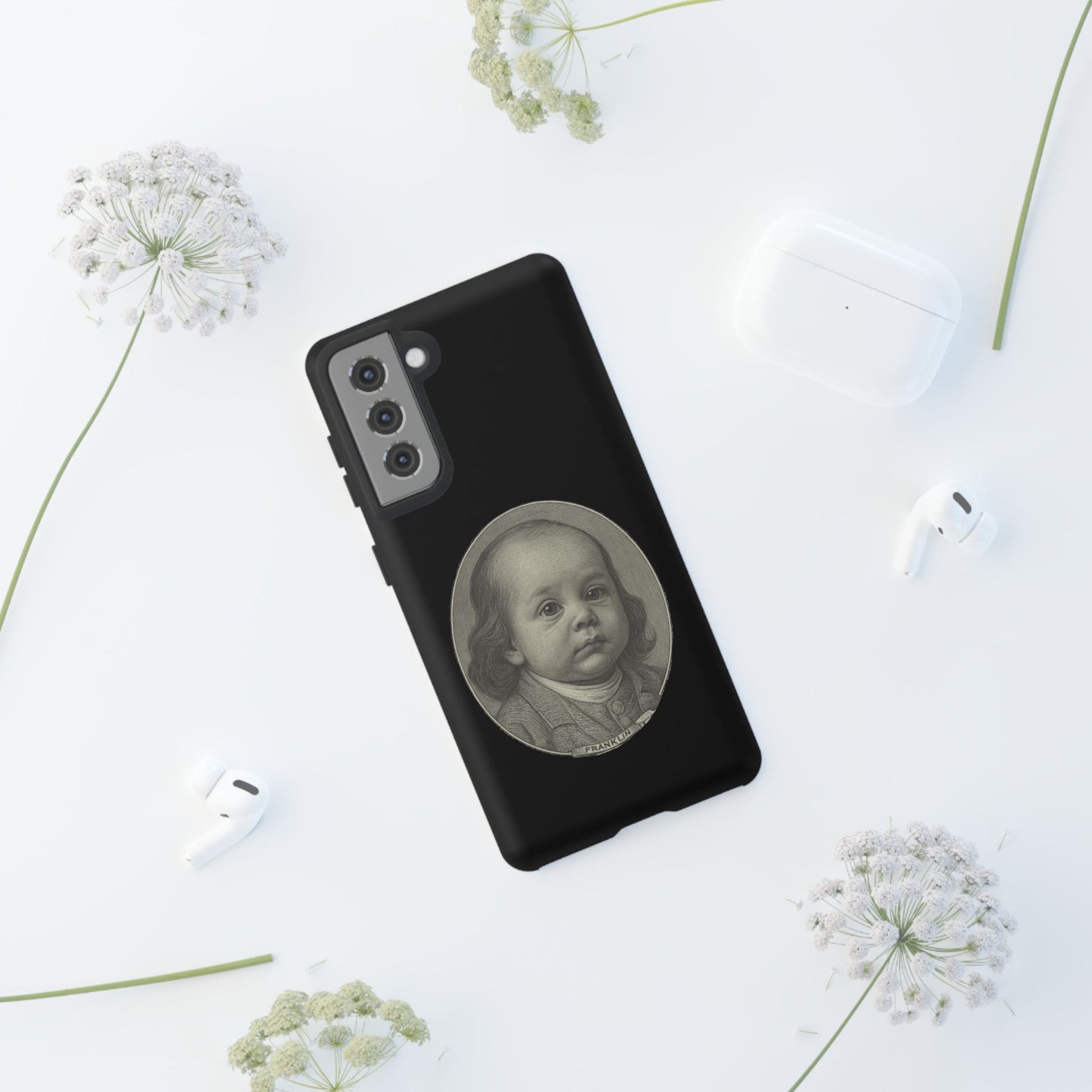All About the Benjamins, Baby Phone Case - Benjamin Franklin