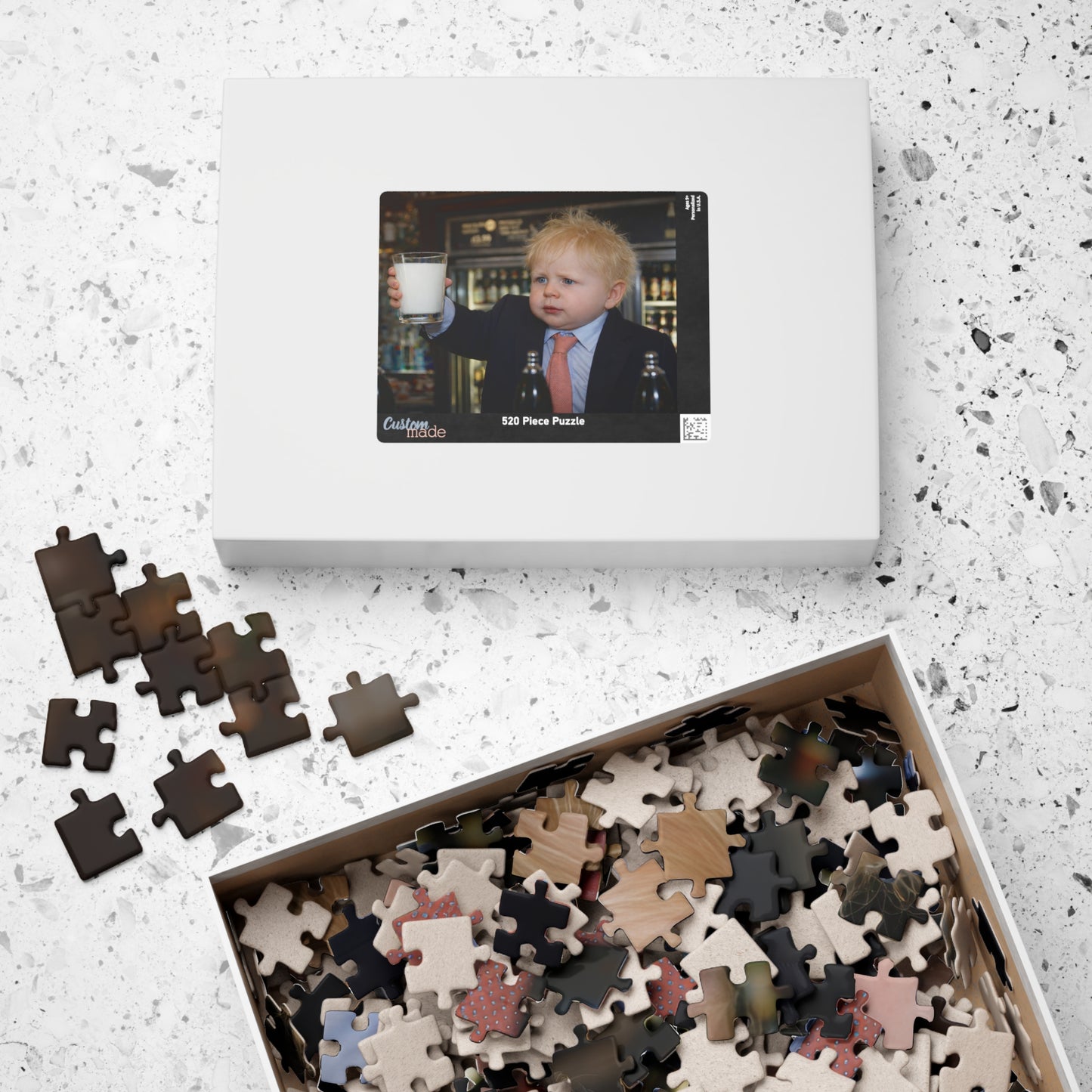 Milky Pub Boris Puzzle - Boris Johnson