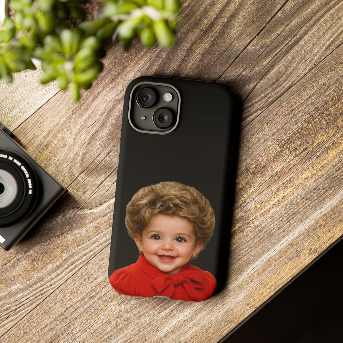 "Just Say No (to Cracks)" Phone Case - Nancy Reagan