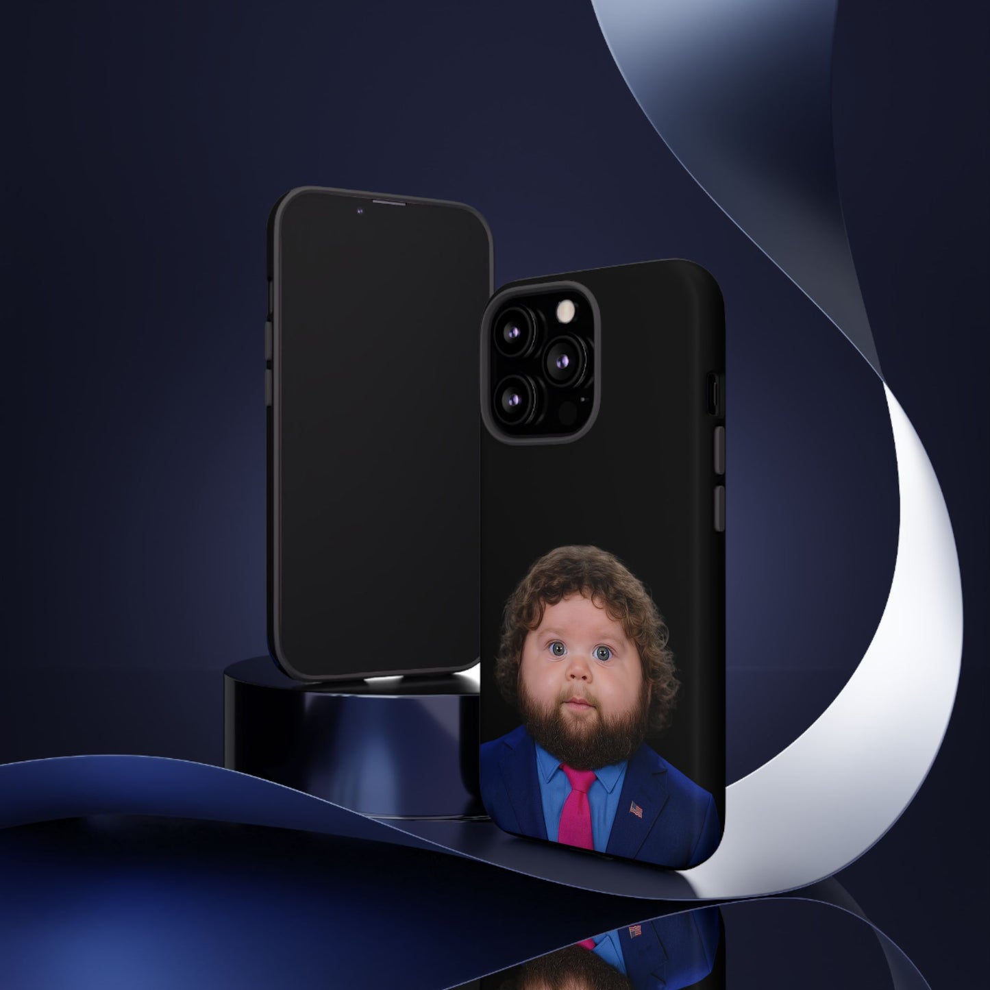 Unholy Mullet That Defies Physics Phone Case - JD Vance
