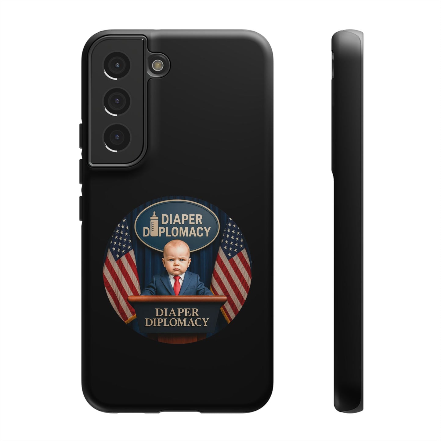 Diaper Diplomacy — Podium Baby Shield Case