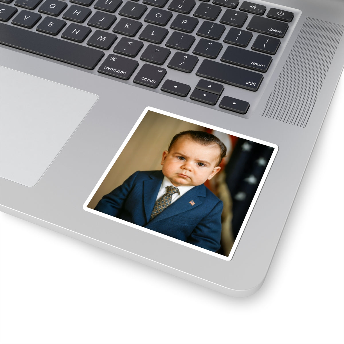 Stick With Me—I’ve Got Tapes Sticker - Richard Nixon