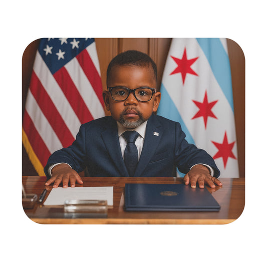 Cursor of Courage Mouse Pad - Mayor Brandon Johnson