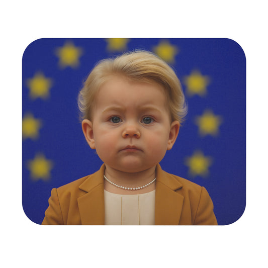 The Brussels Glide Mouse Pad - Ursula von der Leyen