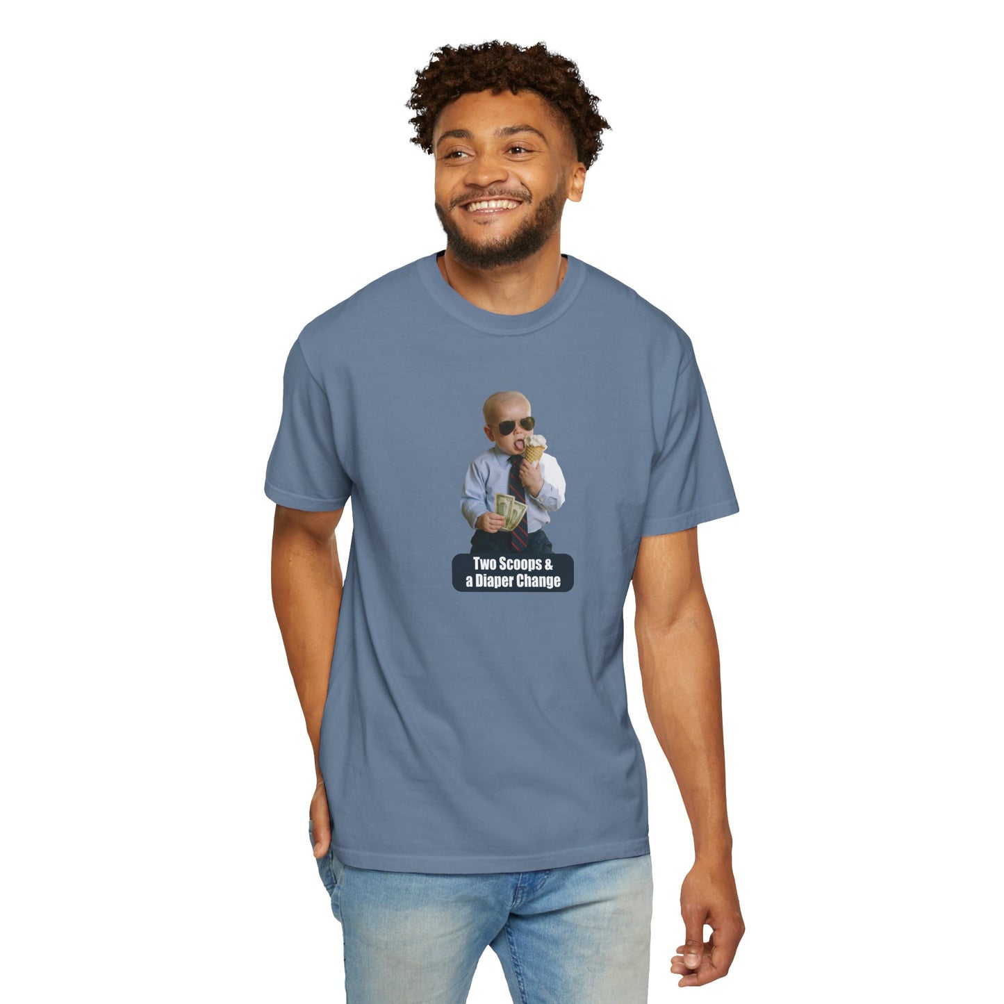 Two Scoops & a Diaper Change – Joe Biden Presidential Tee