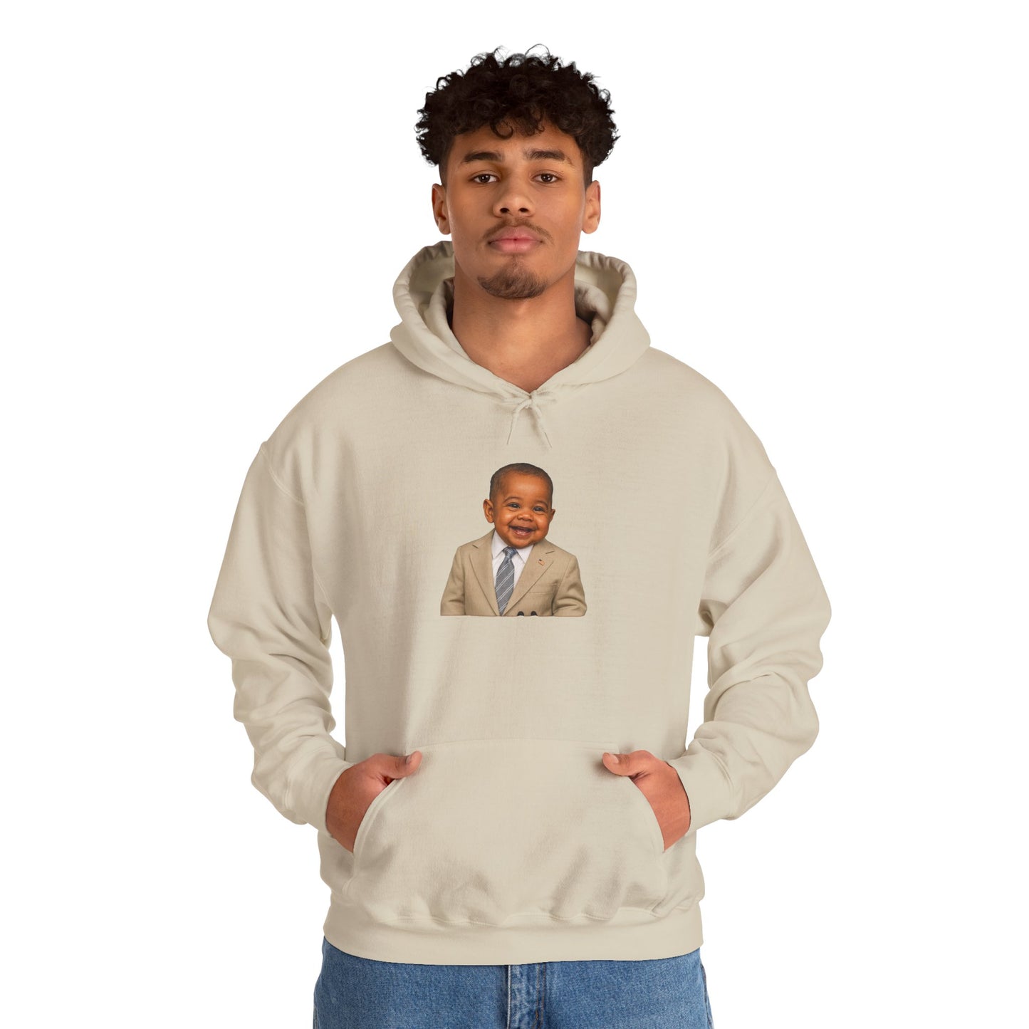 "Yes We Tan" Hoodie -  Barack Obama