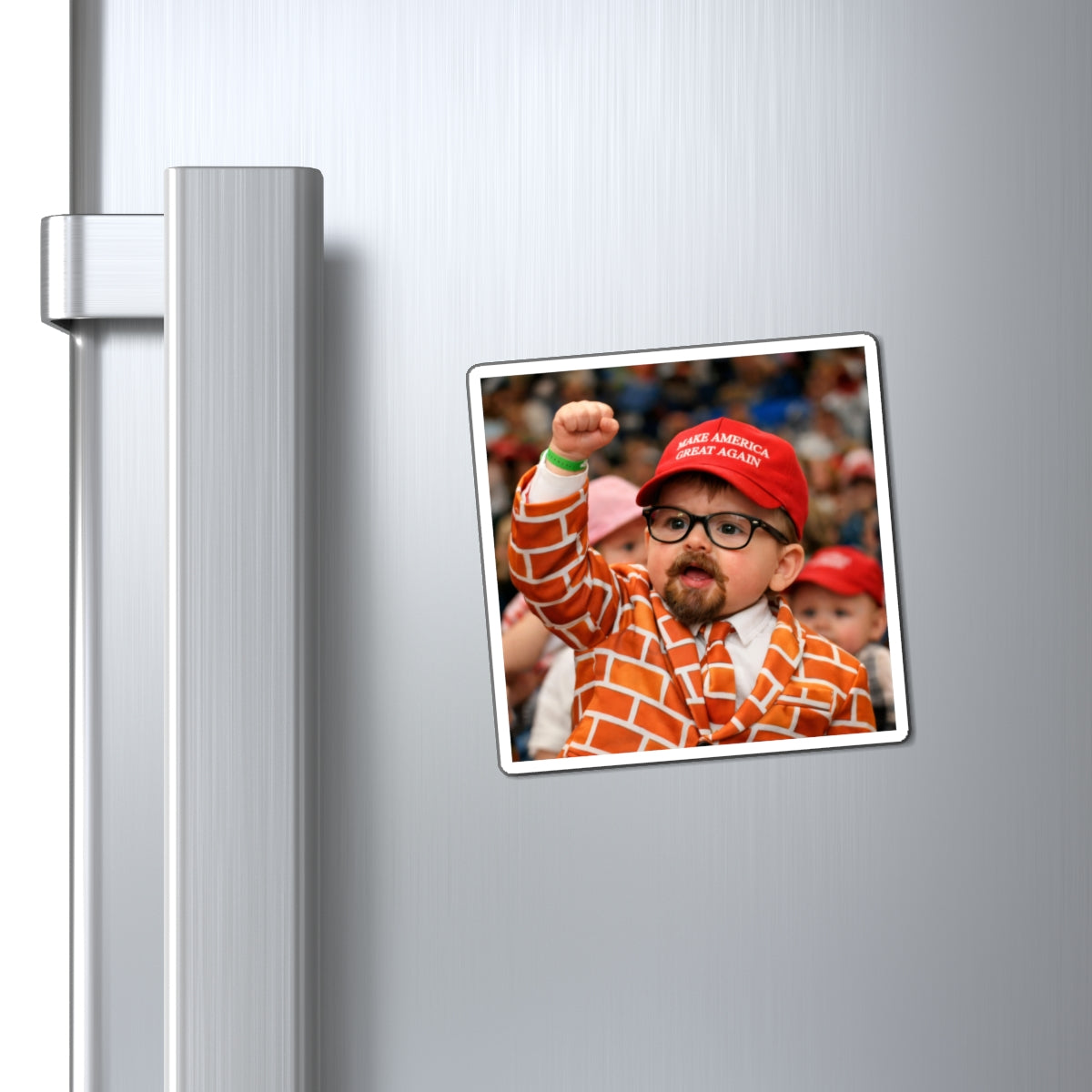 STICK WITH THE WALL: Brick Suit Fridge Magnet - Blake Marnell