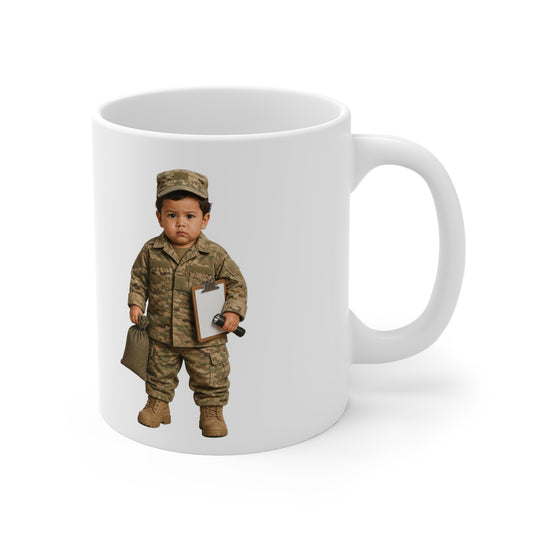 Briefing Room Mug - Army National Guard Modern Disaster Response
