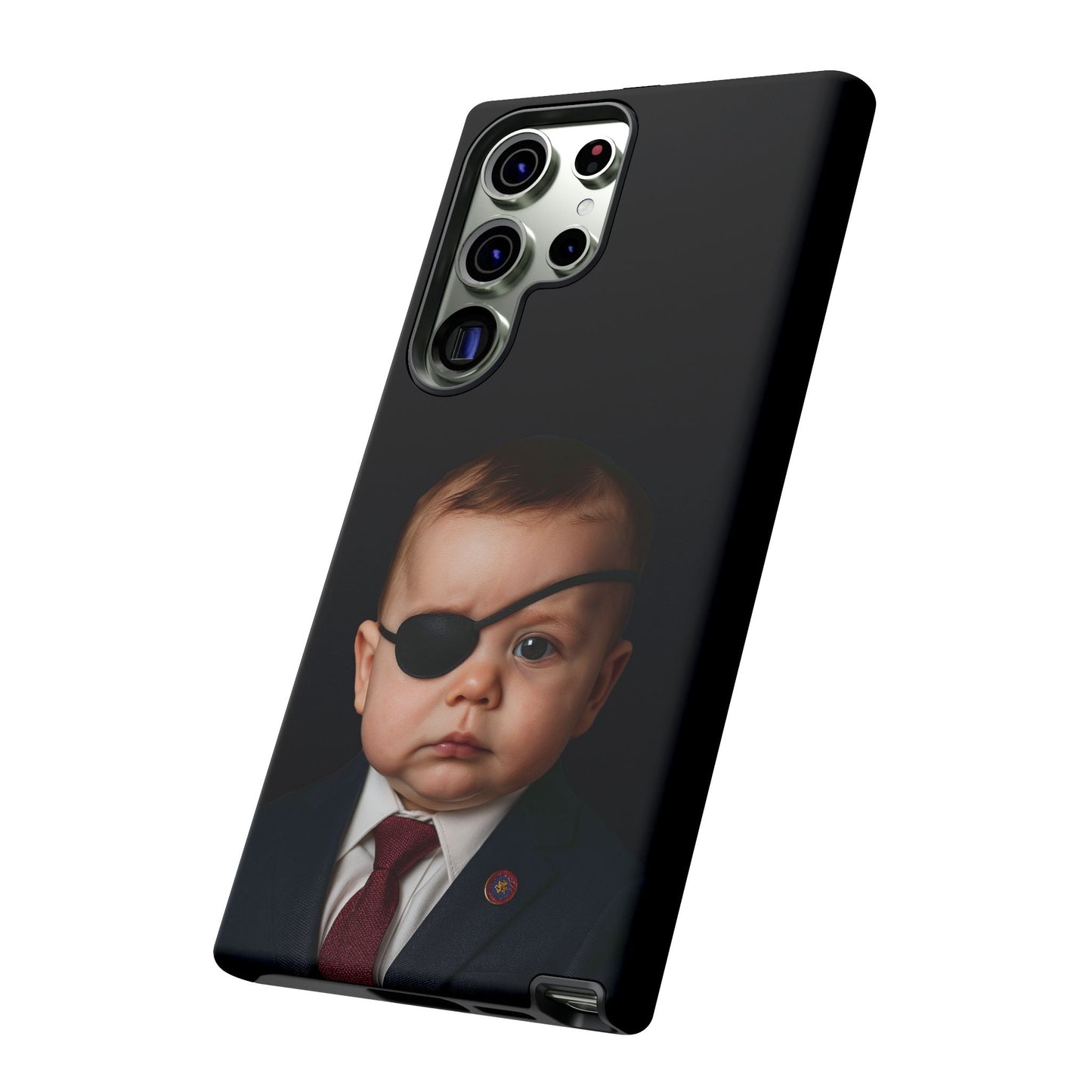 “One Eye on Freedom, One on Your Notifications”