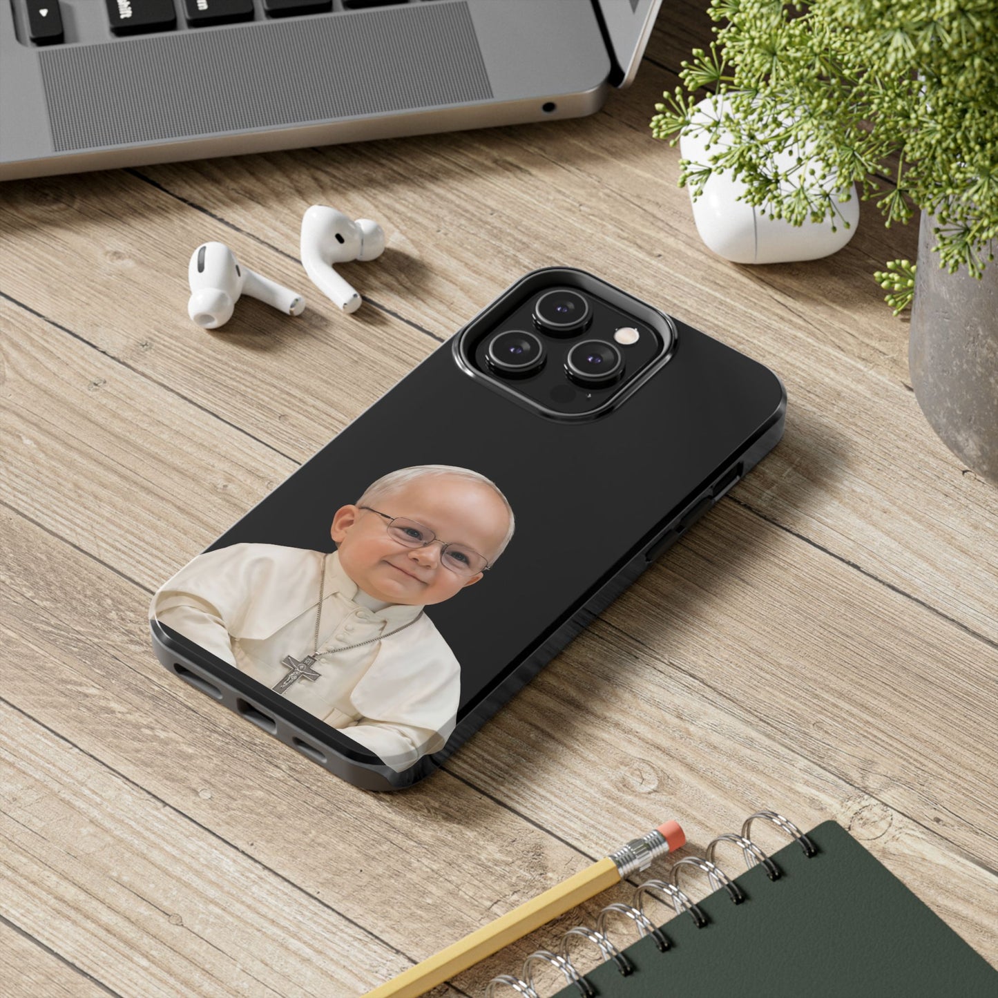 Papal Baby Phone Protection - Pope Leo - Pope Leo