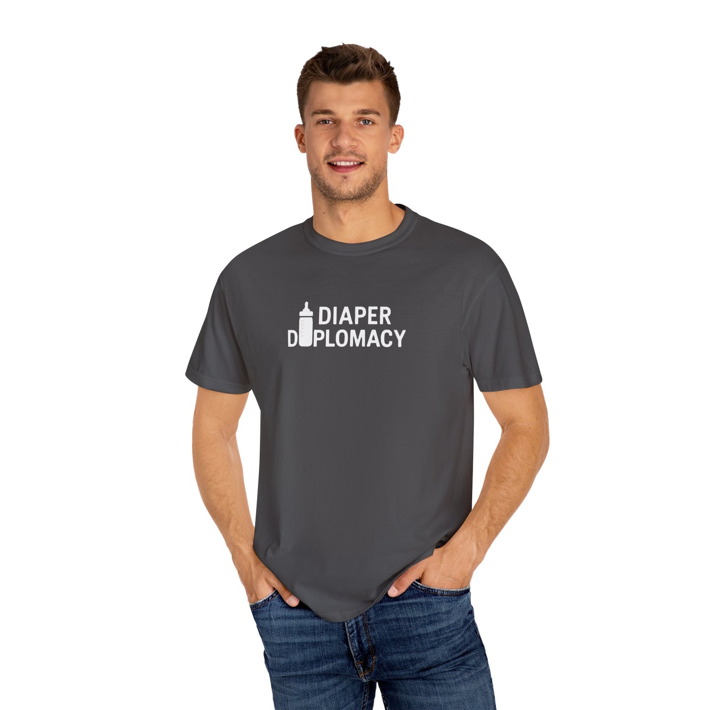 Diaper Diplomacy — Podium Baby Tee