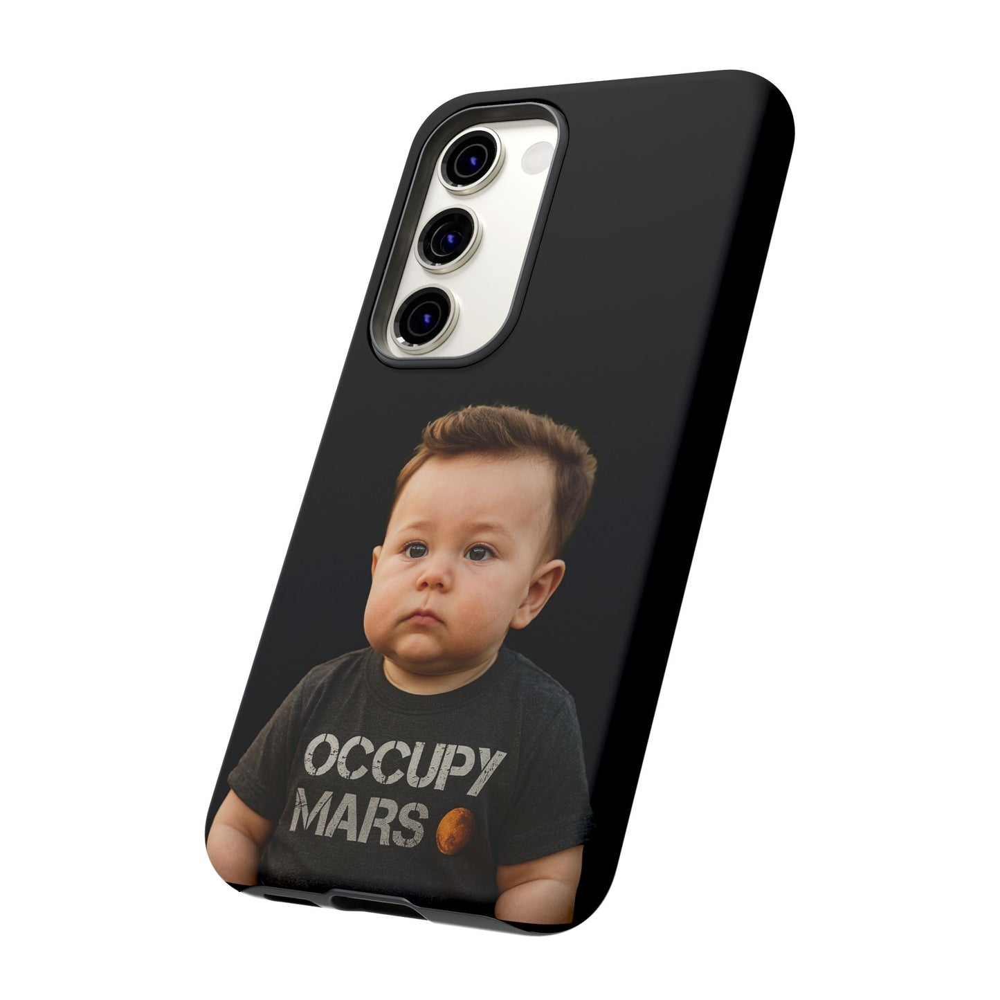 Pocket Payload: Dual-Layer Mars Readiness Phone Case - Elon Musk