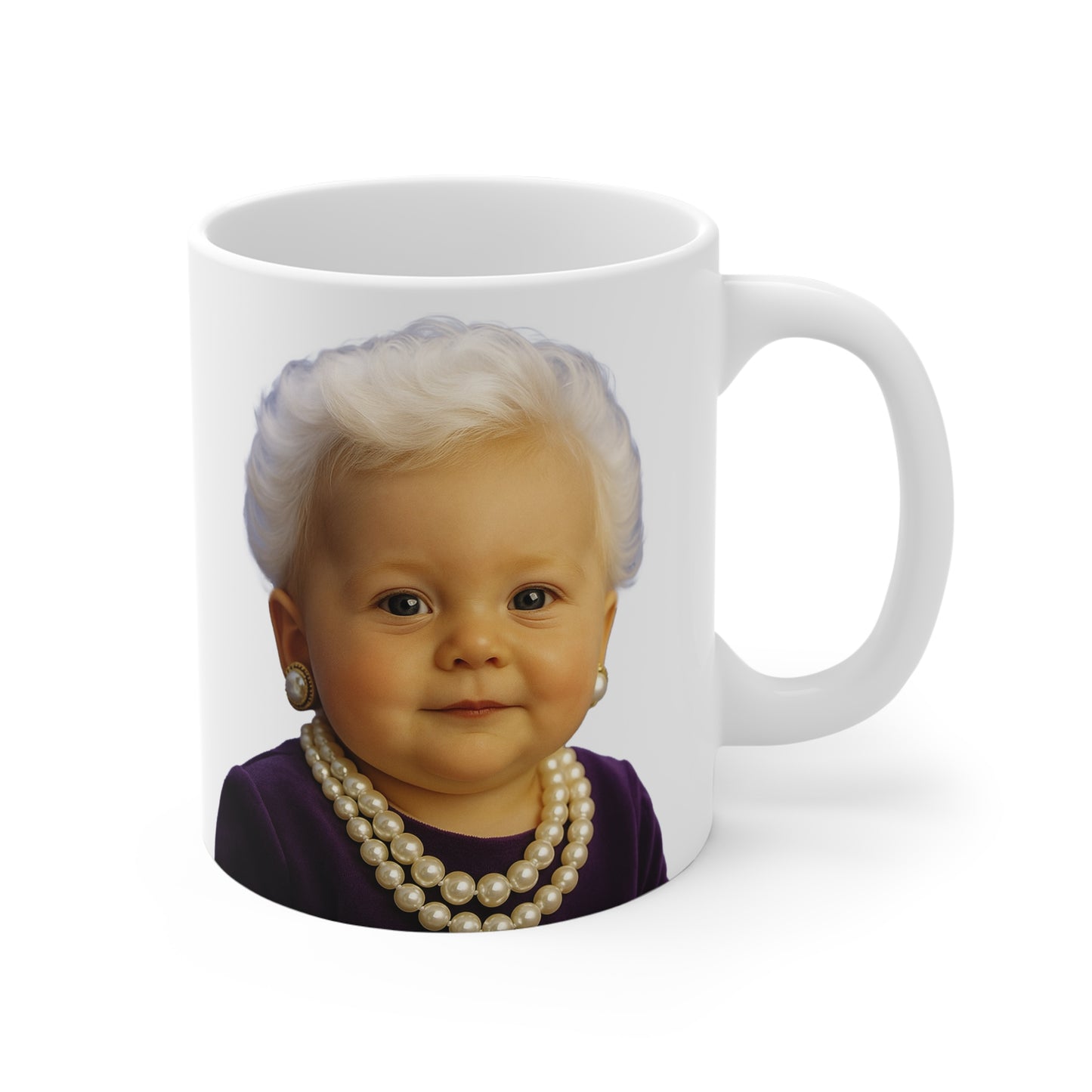 The Matriarch in Miniature Mug – Barbara Bush