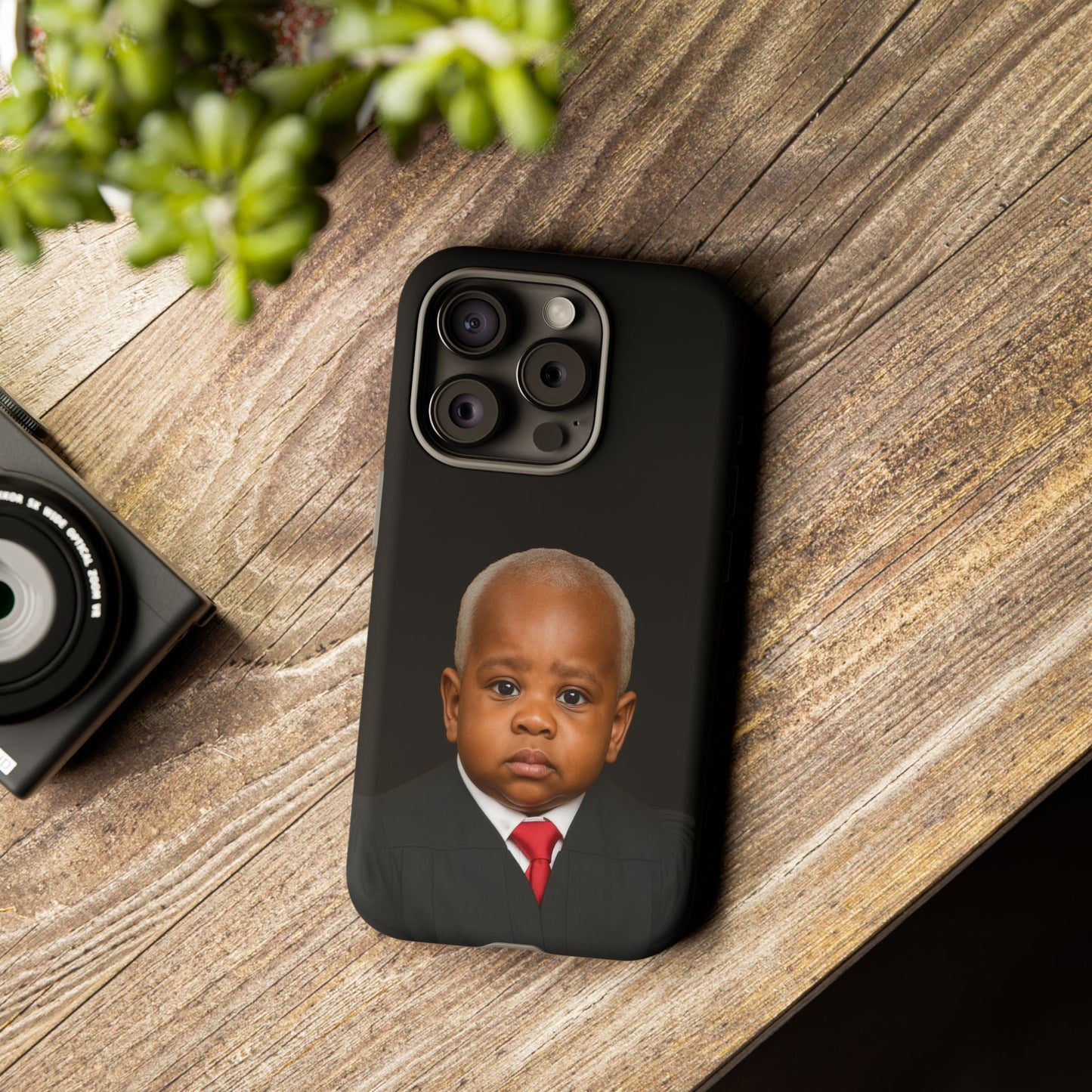 Pocket Precedent Phone Case - Justice Clarence Thomas