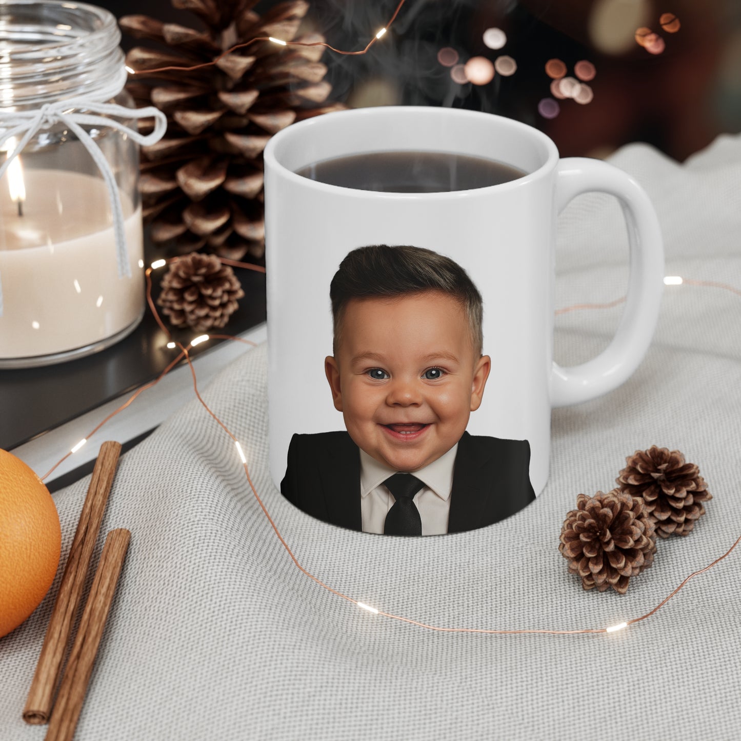 Tiny Titan, Big Ratings Mug - Greg Gutfeld