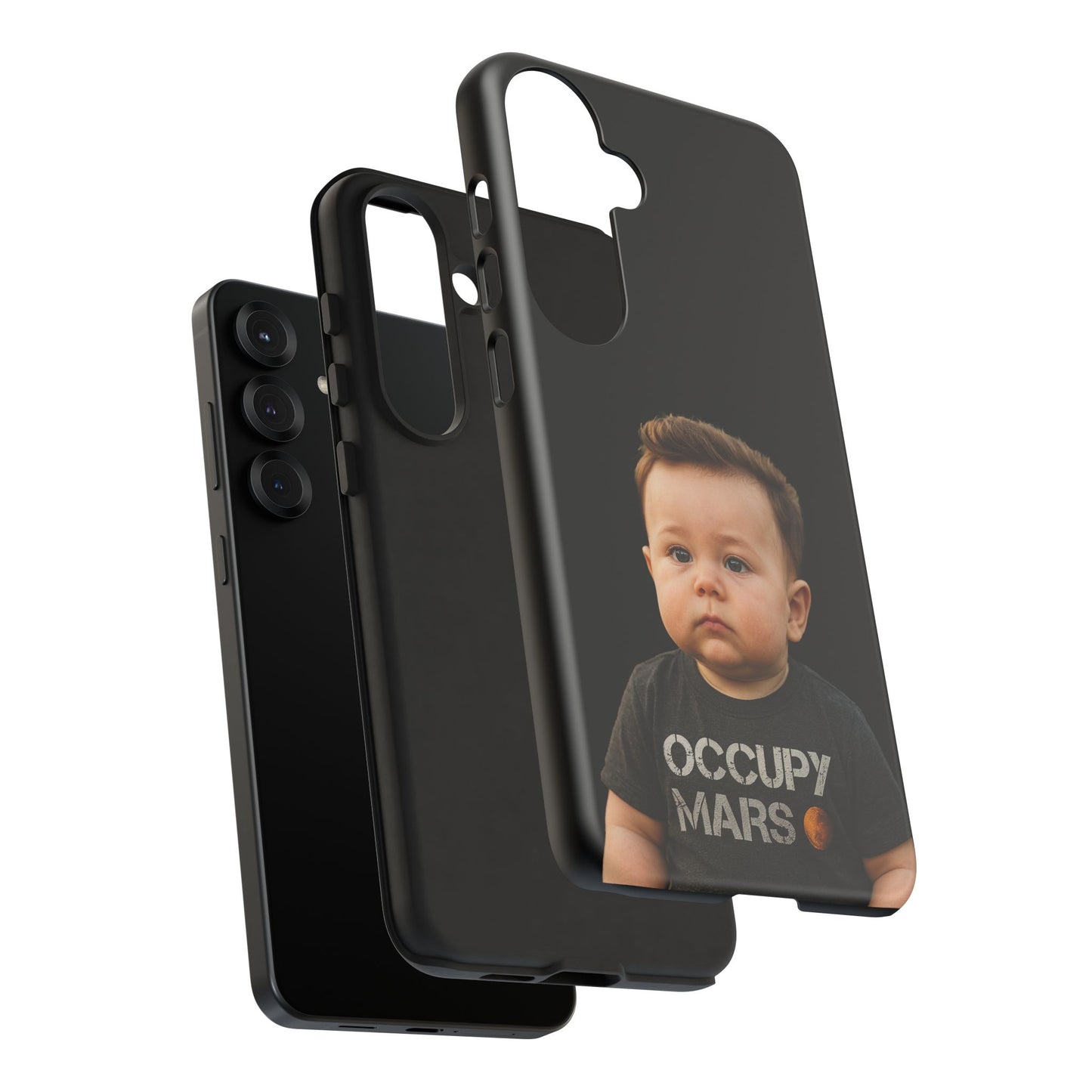 Pocket Payload: Dual-Layer Mars Readiness Phone Case - Elon Musk