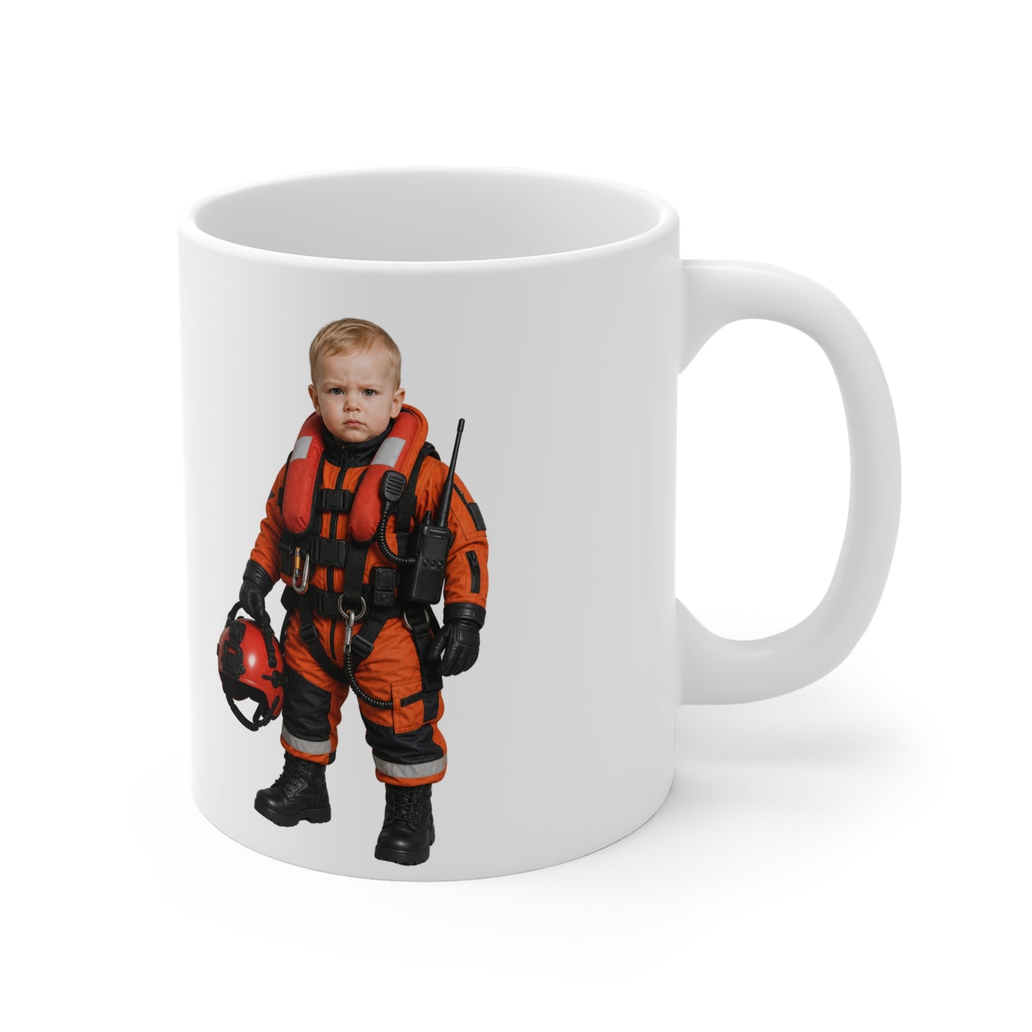 Tiny Command Mug - Coast Guard Modern Rescue Swimmer