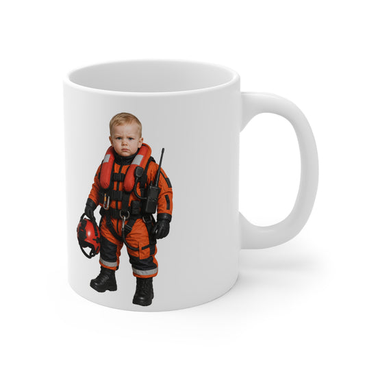 Tiny Command Mug - Coast Guard Modern Rescue Swimmer