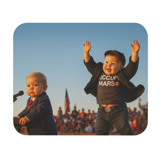 Victory Jump Mouse Pad - Donald Trump + Elon Musk