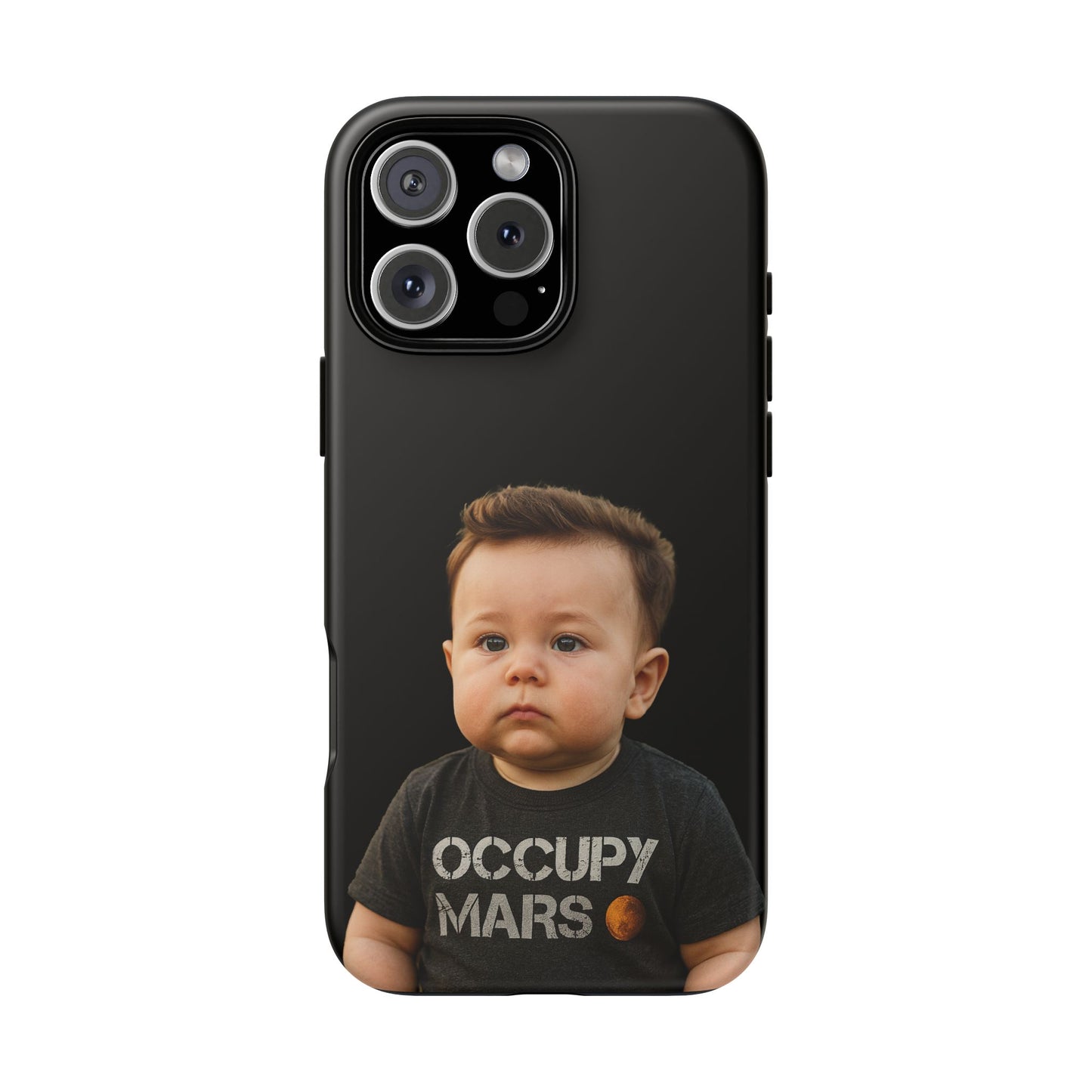 Pocket Payload: Dual-Layer Mars Readiness Phone Case - Elon Musk
