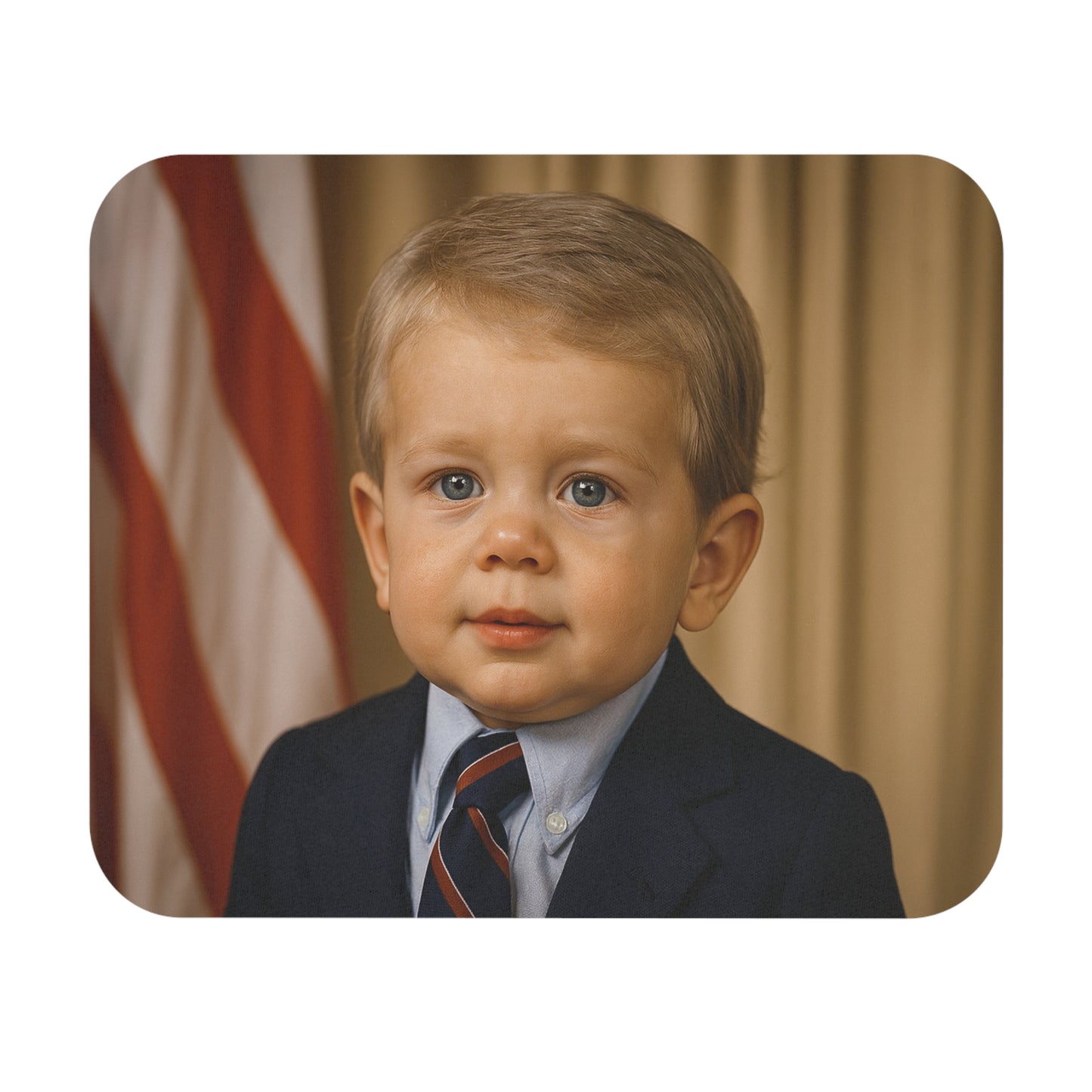 Build Back Butter-Smooth Mouse Pad - Jimmy Carter