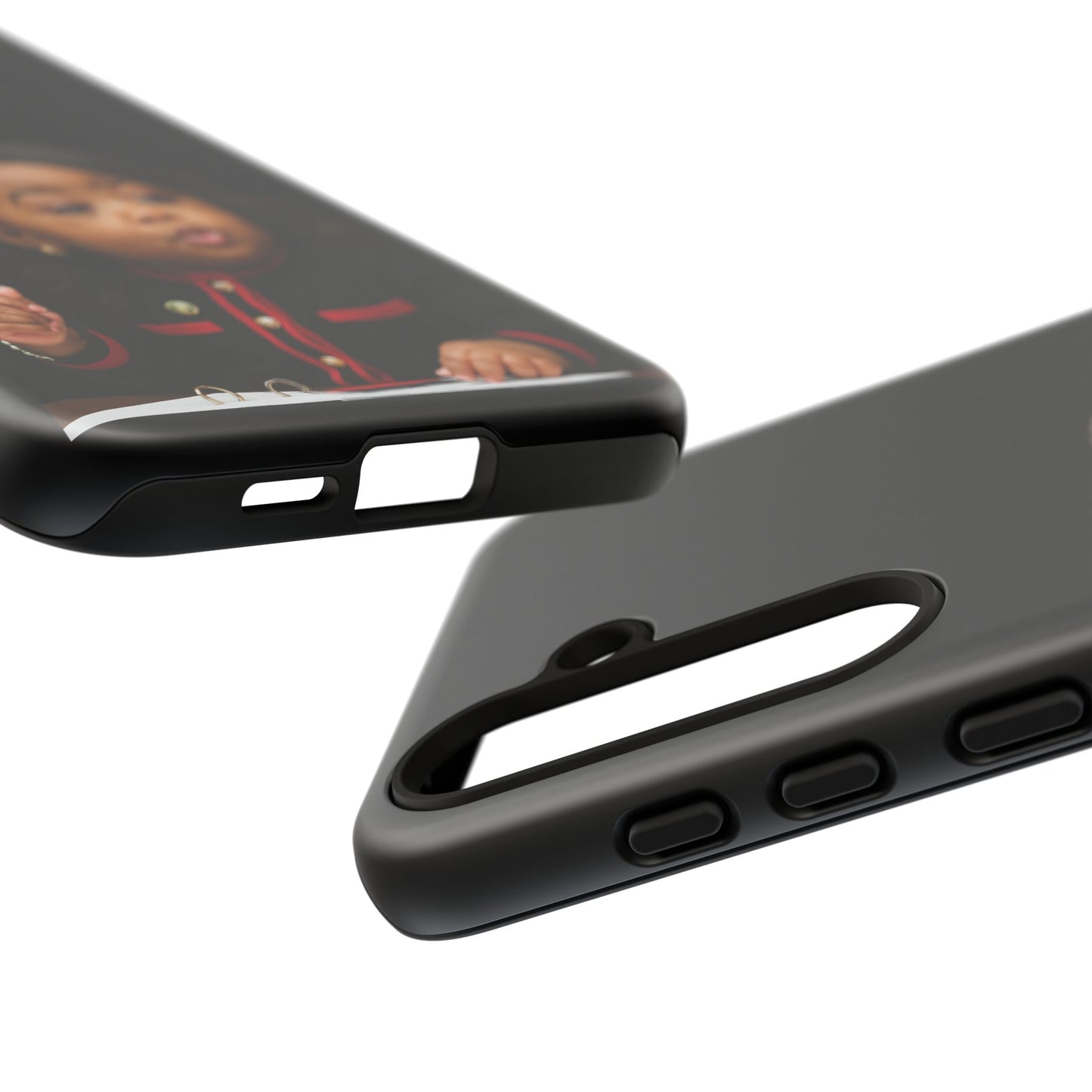 Glossed Up + Ready for the Group Chat Phone Case - Jasmine Crockett