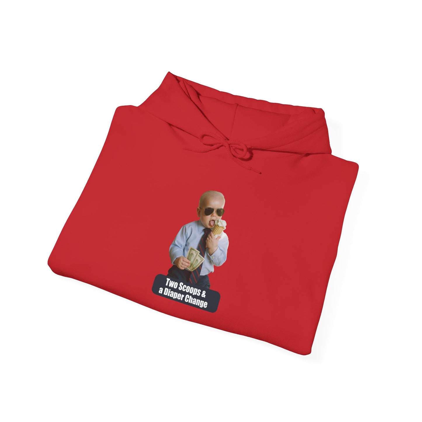Two Scoops & a Diaper Change Hoodie -  Joe Biden