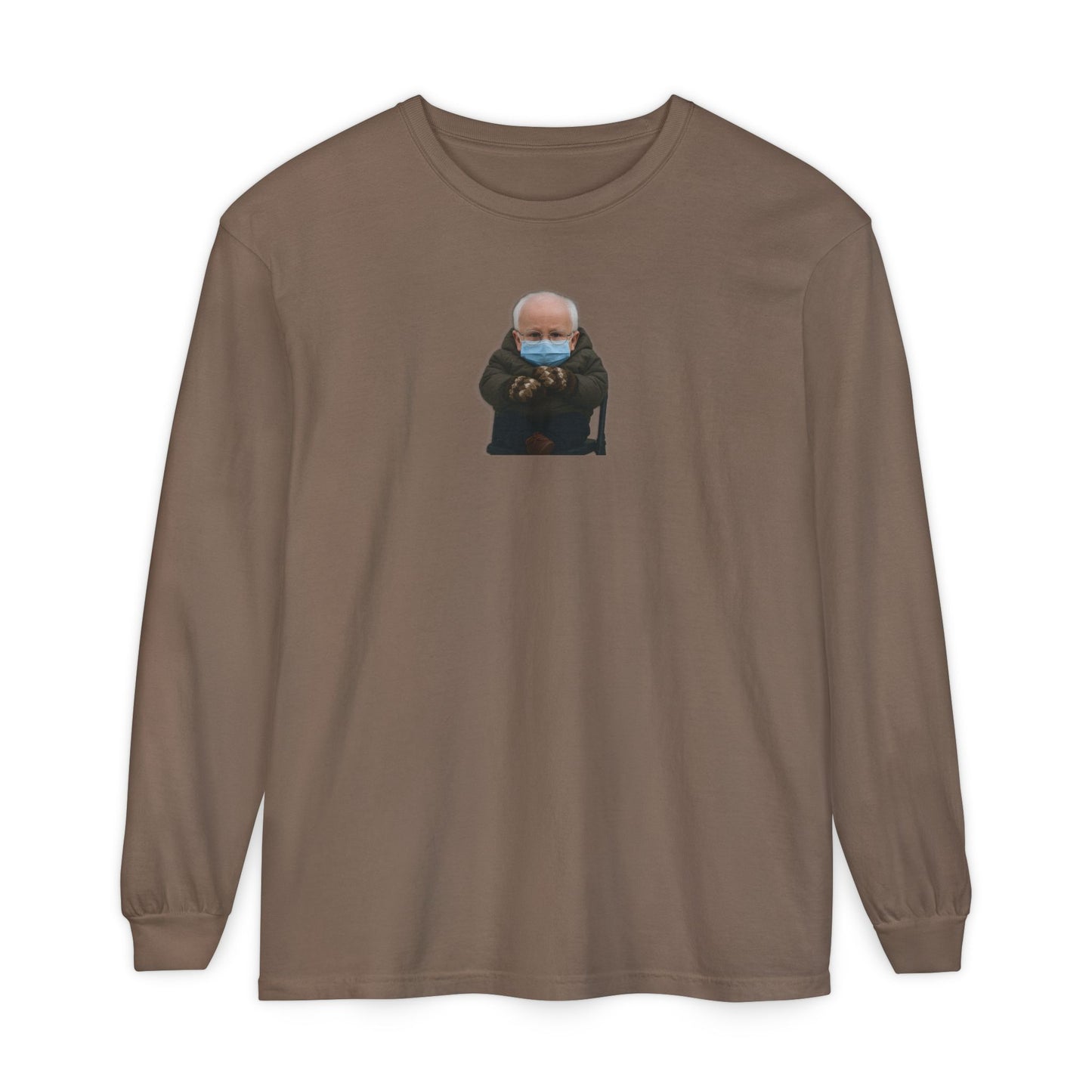 Mittens Long Sleeve Shirt - Bernie Sanders