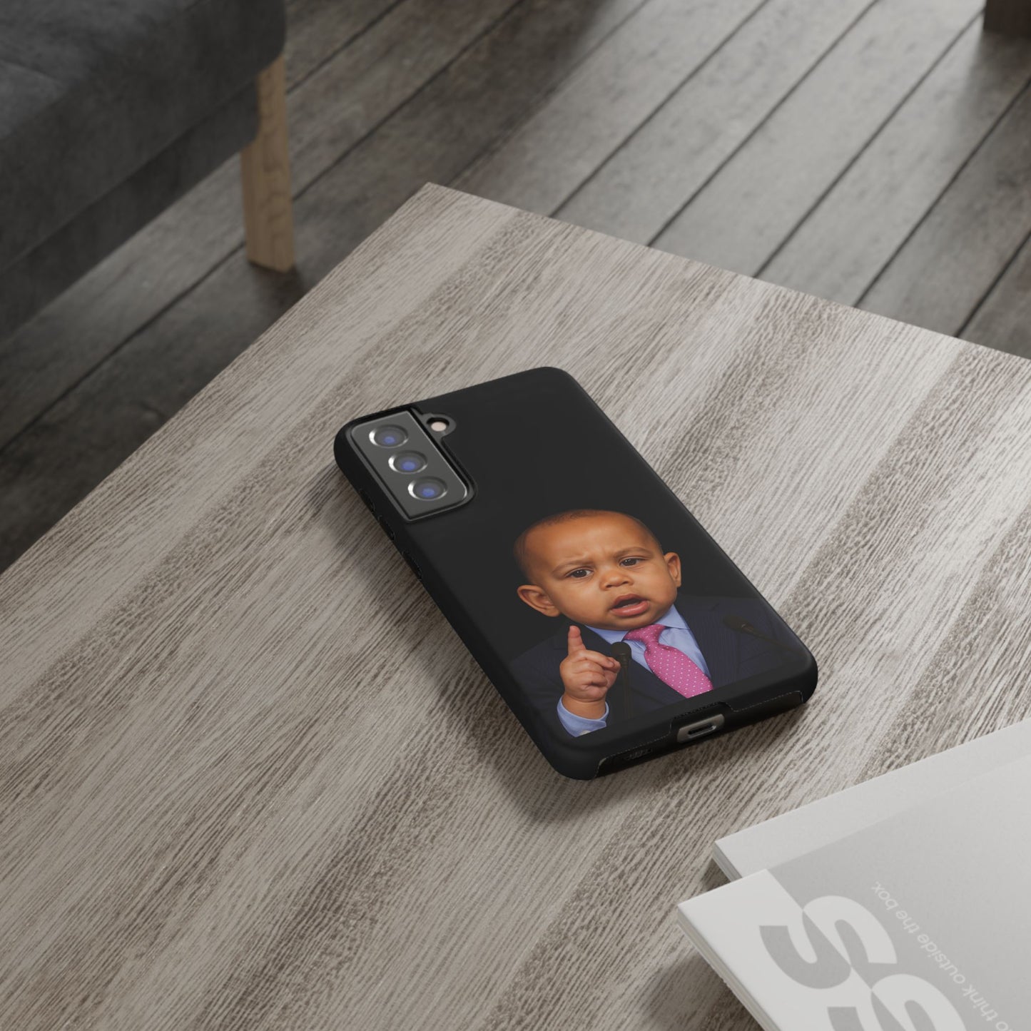 Scroll, Swipe, Subpoena Phone Case - Hakeem Jeffries