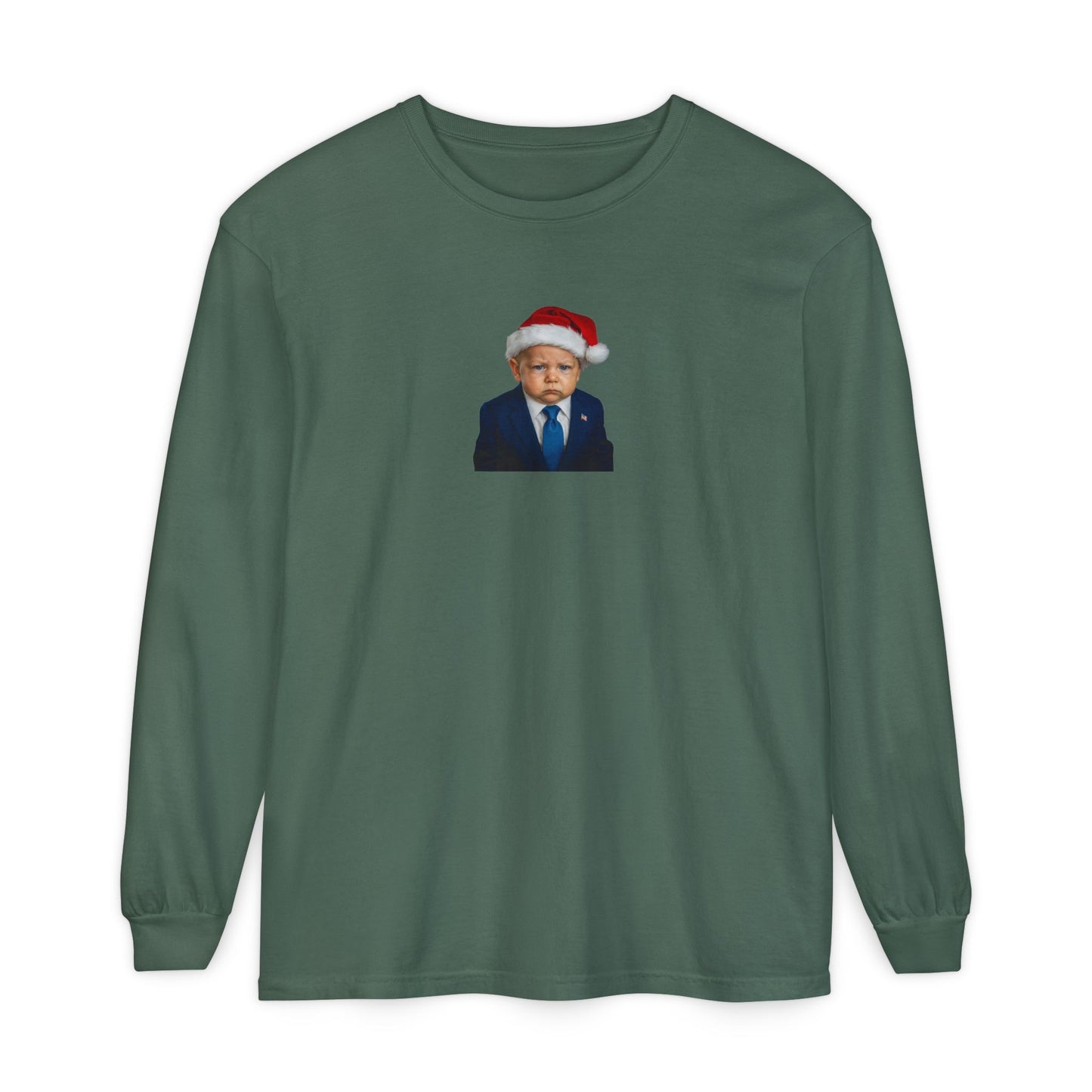 Make Christmas Great Again Long Sleeve Shirt - Donald J. Trump