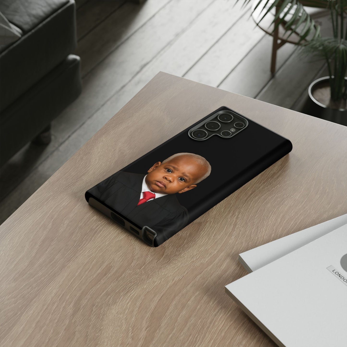 Pocket Precedent Phone Case - Justice Clarence Thomas