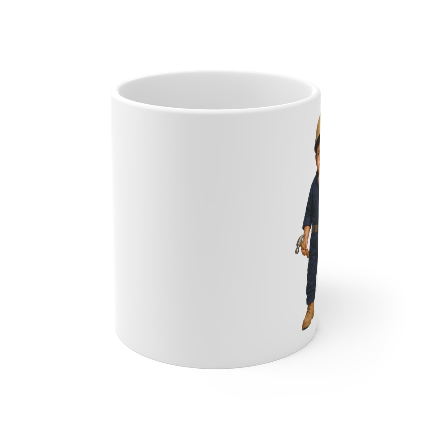 Inspection-Ready Mug - Navy Modern Seabee Construction Specialist