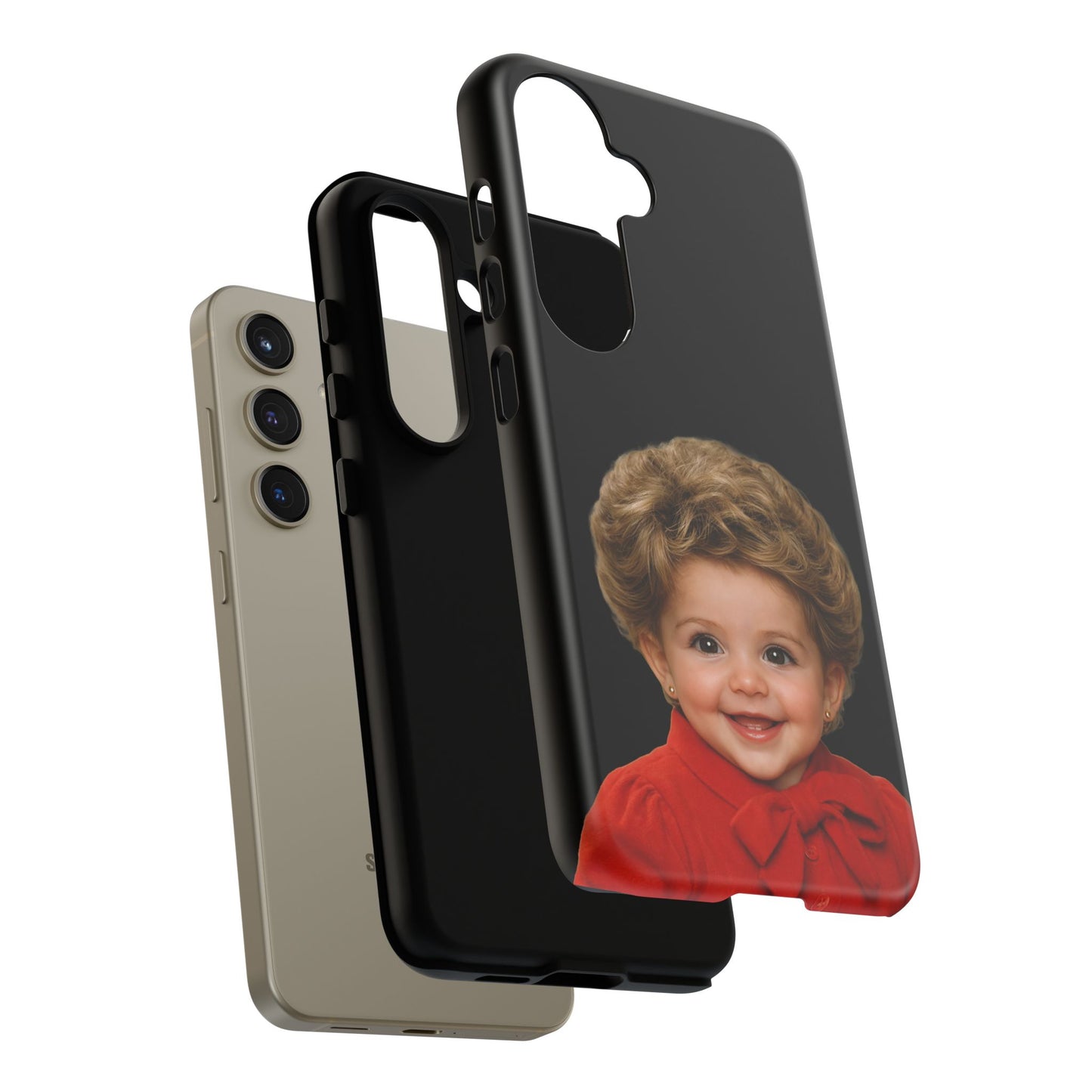 "Just Say No (to Cracks)" Phone Case - Nancy Reagan