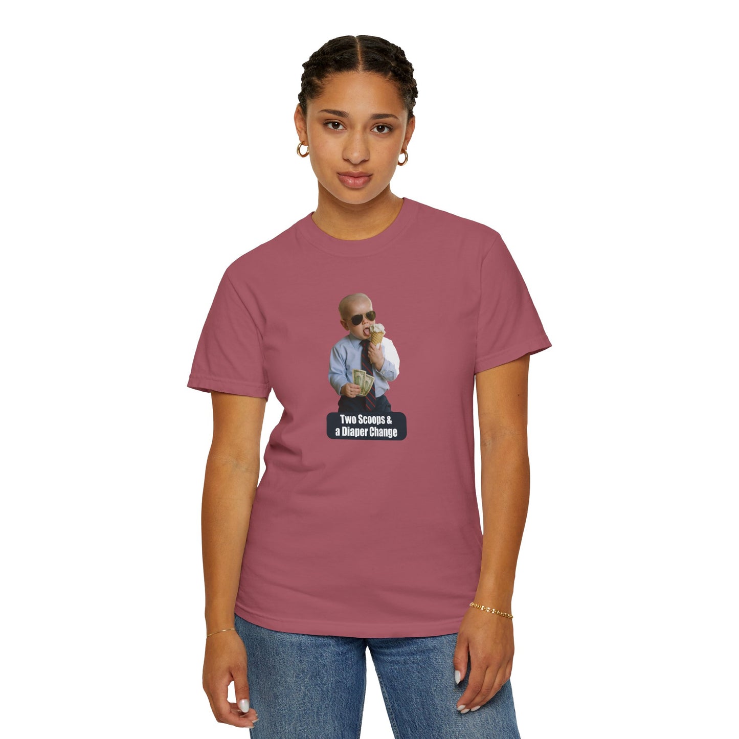 Two Scoops & a Diaper Change – Joe Biden Presidential Tee
