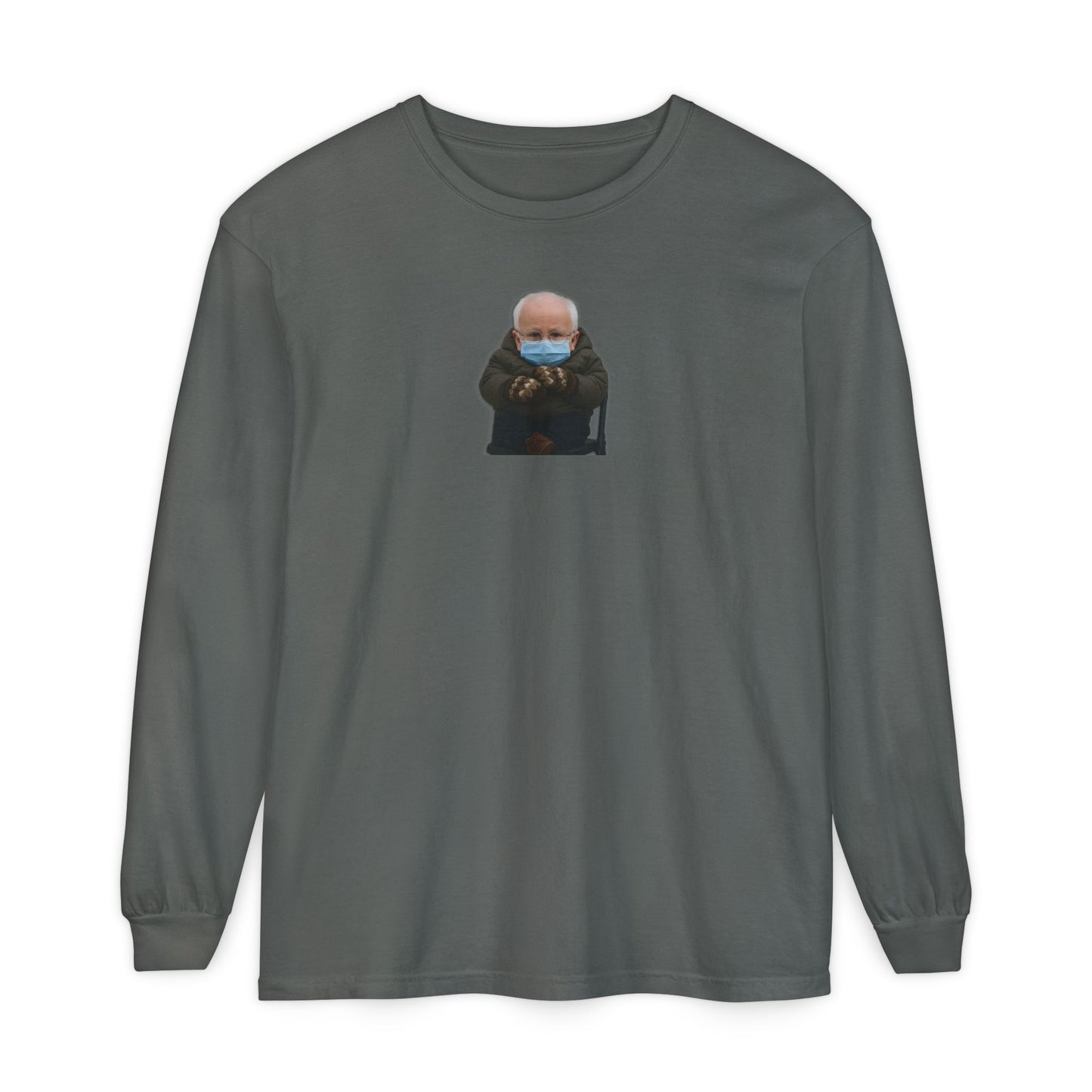 Mittens Long Sleeve Shirt - Bernie Sanders
