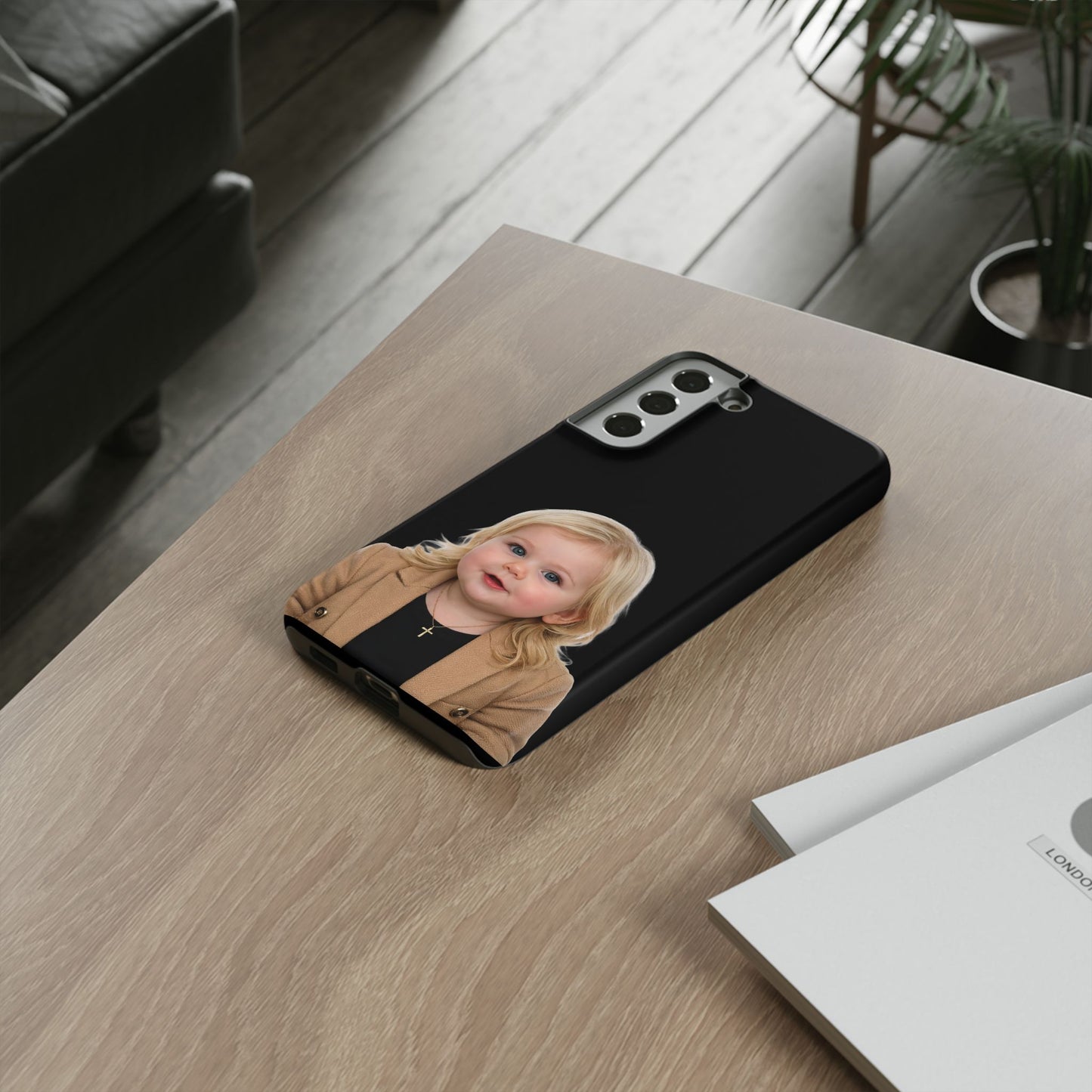Press Briefing Protector Phone Case - Karoline Leavitt