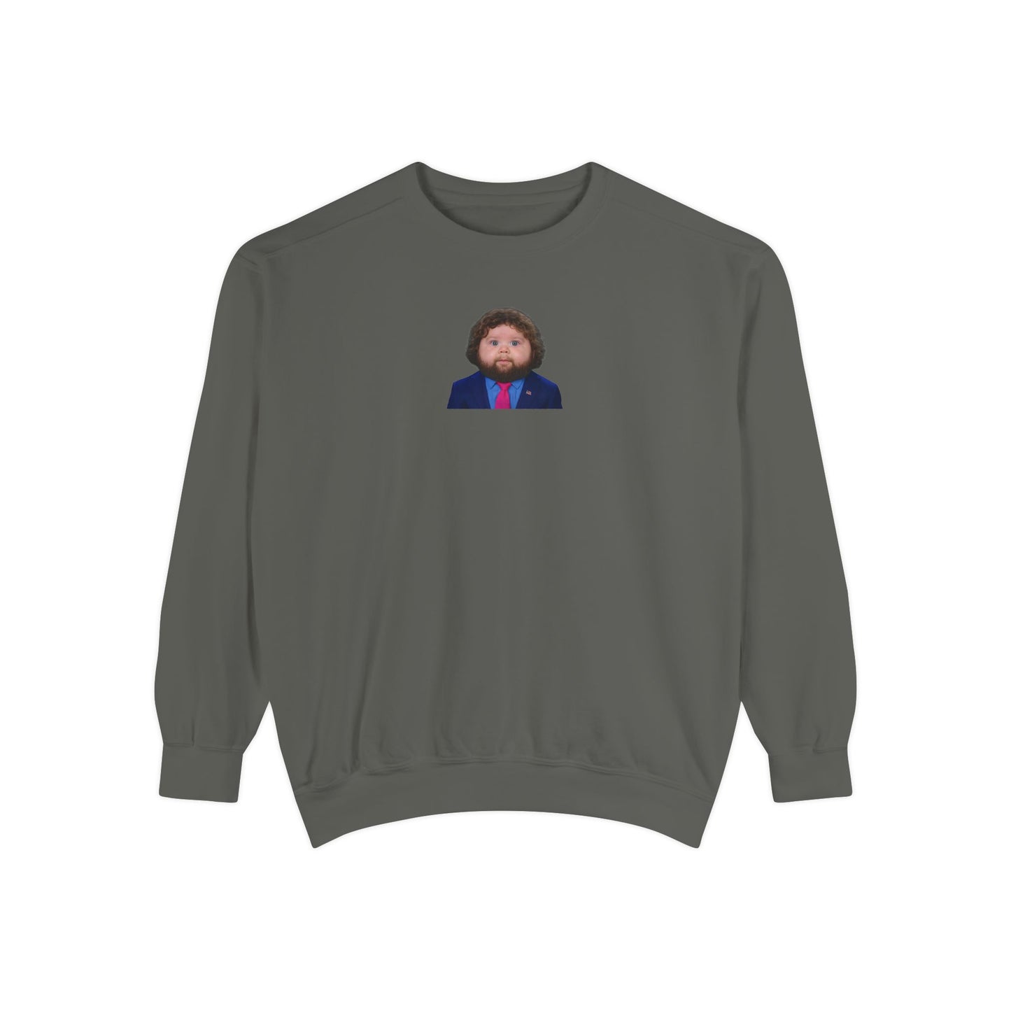 Unholy Mullet That Defies Physics Crewneck Sweatshirt - JD Vance