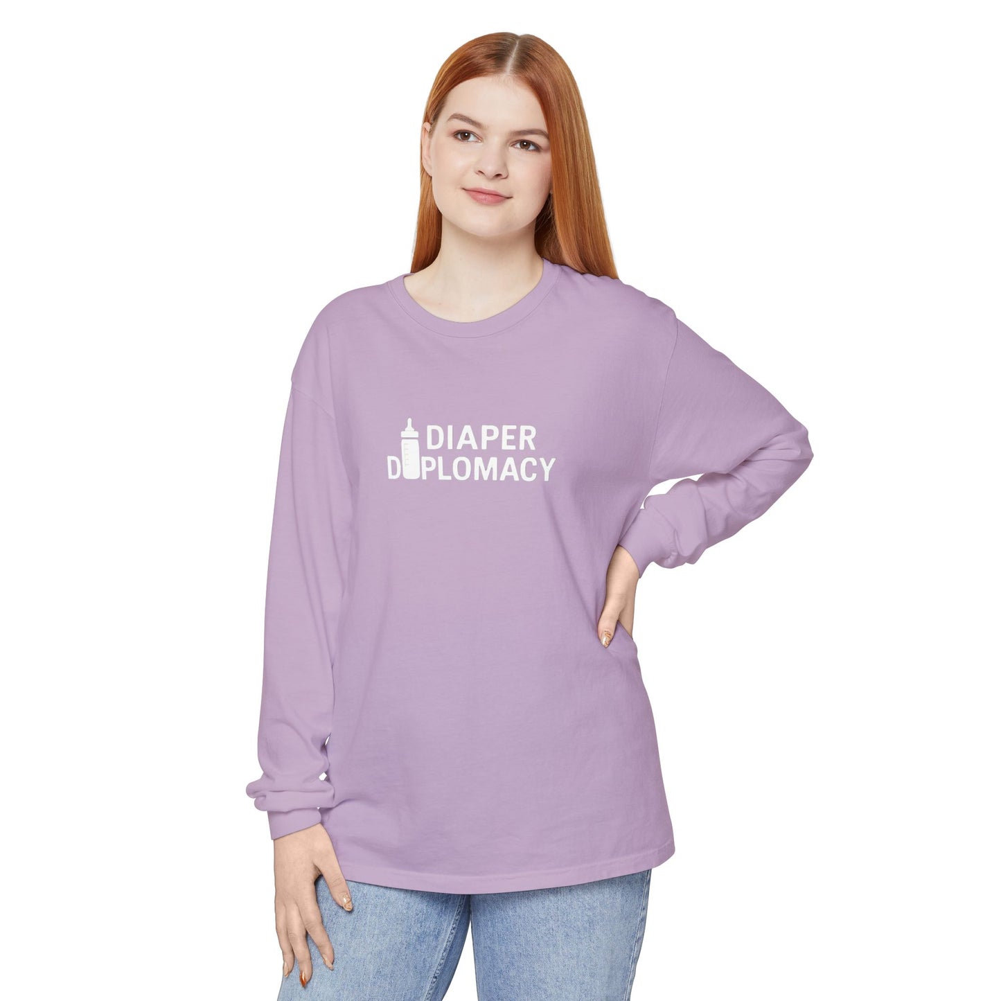 Diaper Diplomacy — Podium Baby Long Sleeve Tee